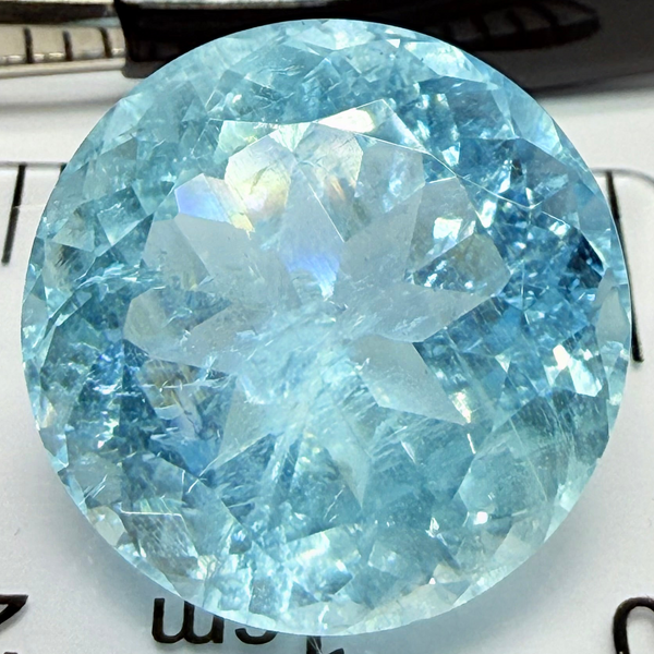 Aquamarine, 21.61ct, Tanzania, Untreated Unheated