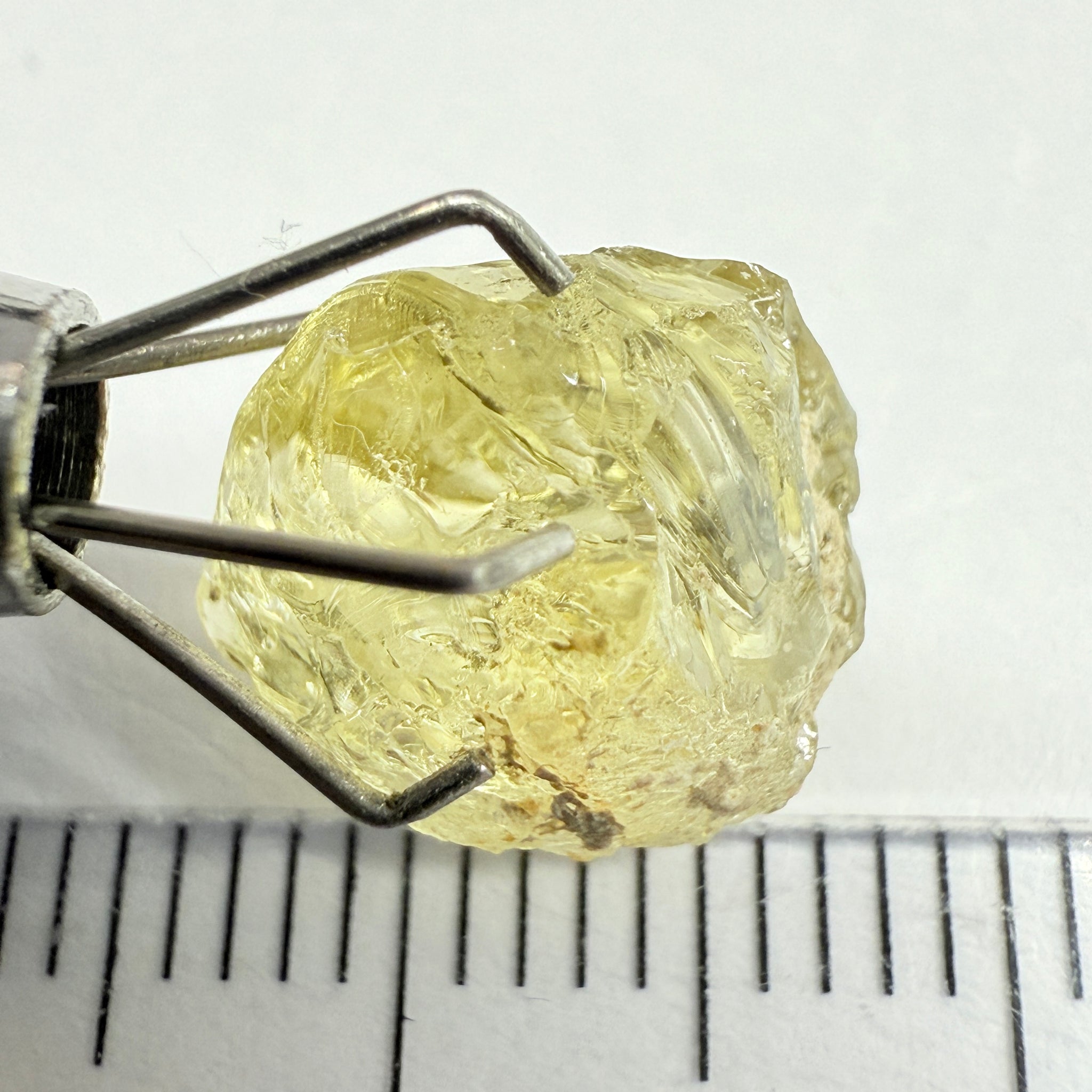 Yellow Tourmaline, 4.44ct, Tanzania, Untreated Unheated, vvs-if