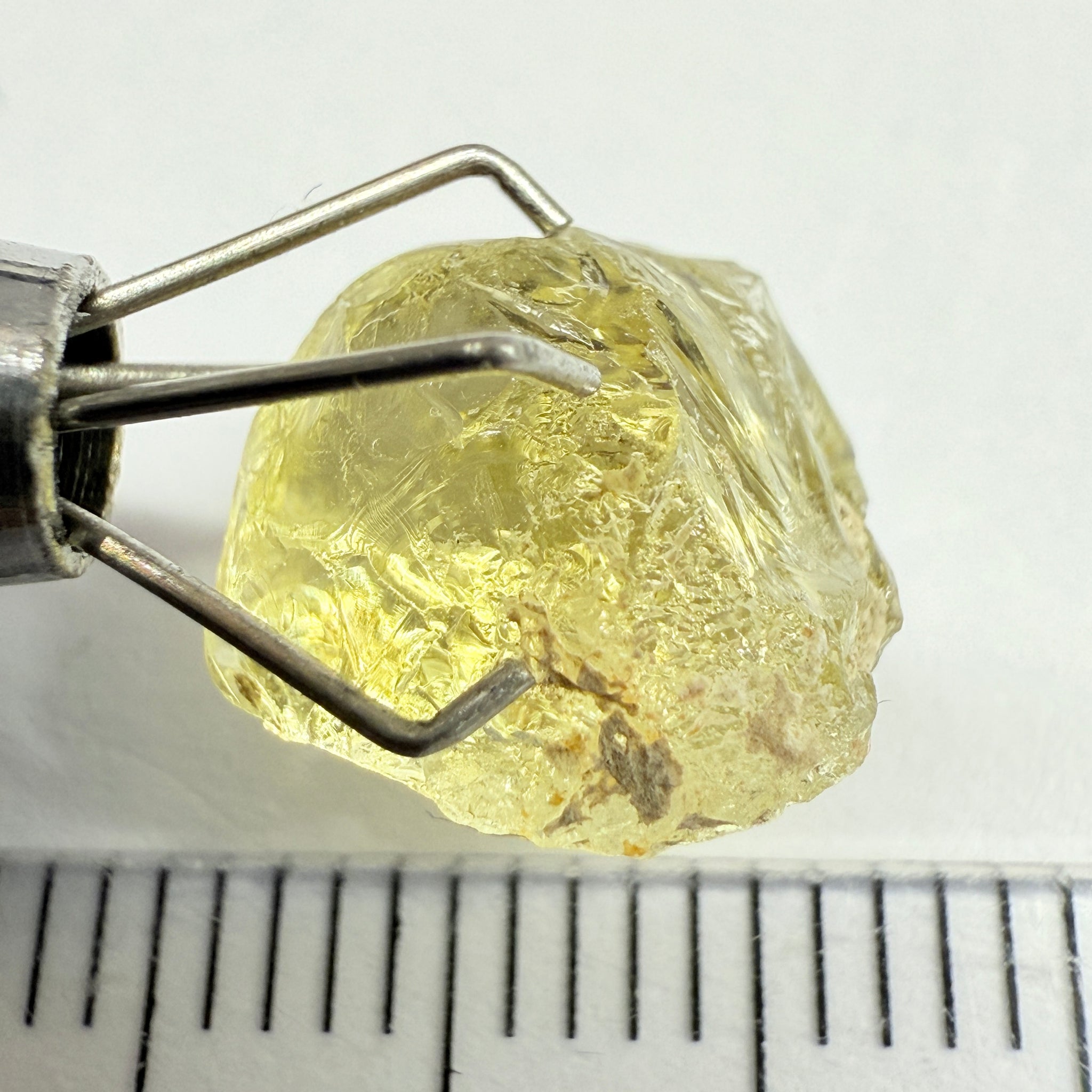 Yellow Tourmaline, 4.44ct, Tanzania, Untreated Unheated, vvs-if