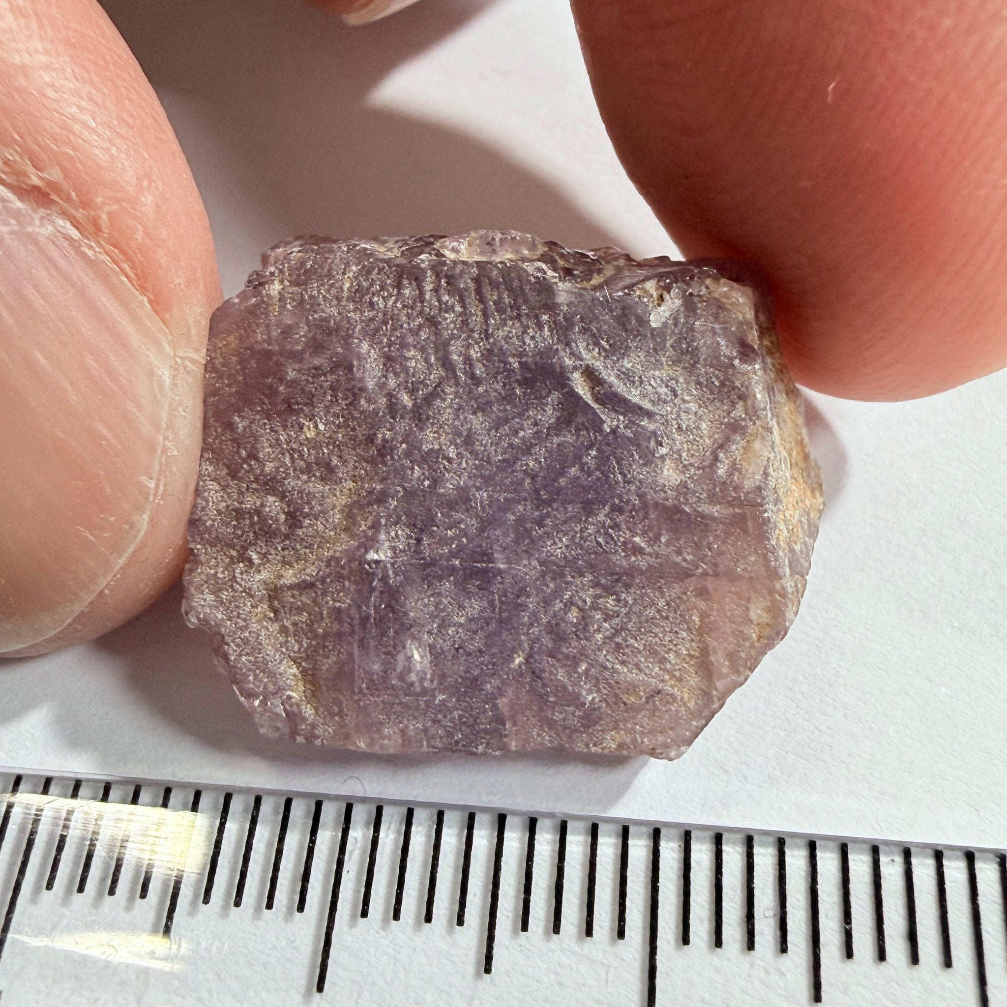 Umba Sapphire, 36.87ct, Umba, Tanzania, Untreated Unheated, cabbing rough, or set into jewellery as is, flat shape