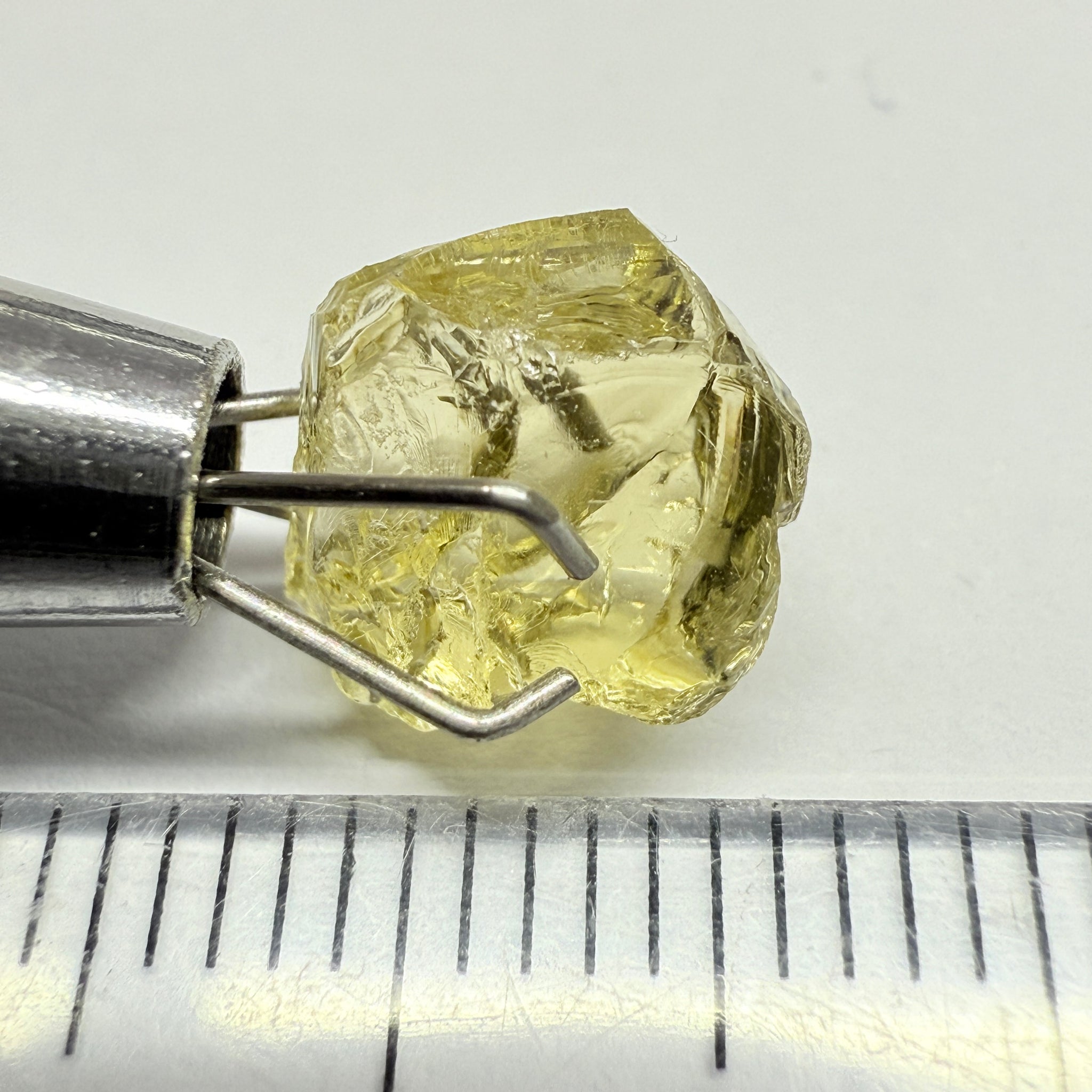 Yellow Tourmaline, 2.57ct, Tanzania, Untreated Unheated, vvs-if