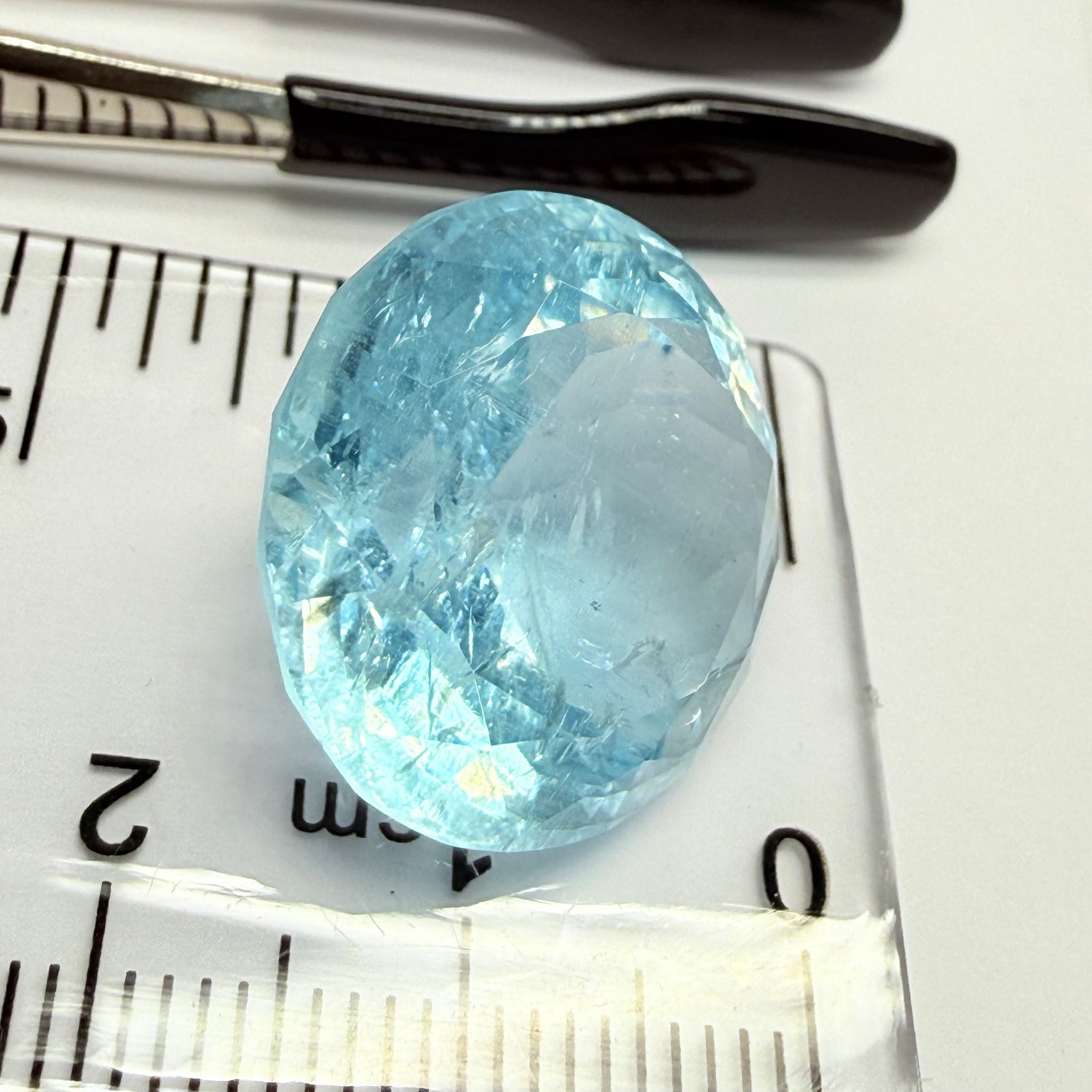 Aquamarine, 21.61ct, Tanzania, Untreated Unheated