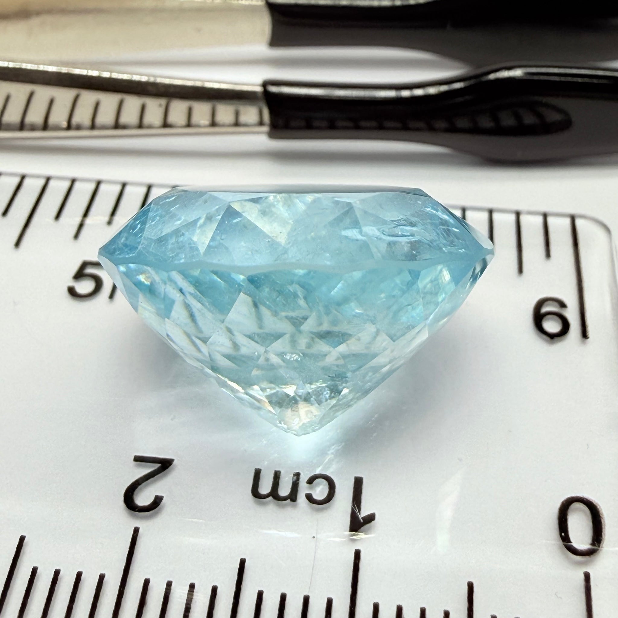 Aquamarine, 21.61ct, Tanzania, Untreated Unheated