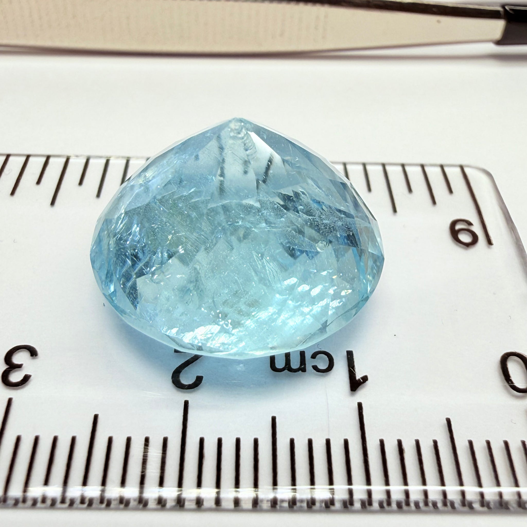 Aquamarine, 21.61ct, Tanzania, Untreated Unheated