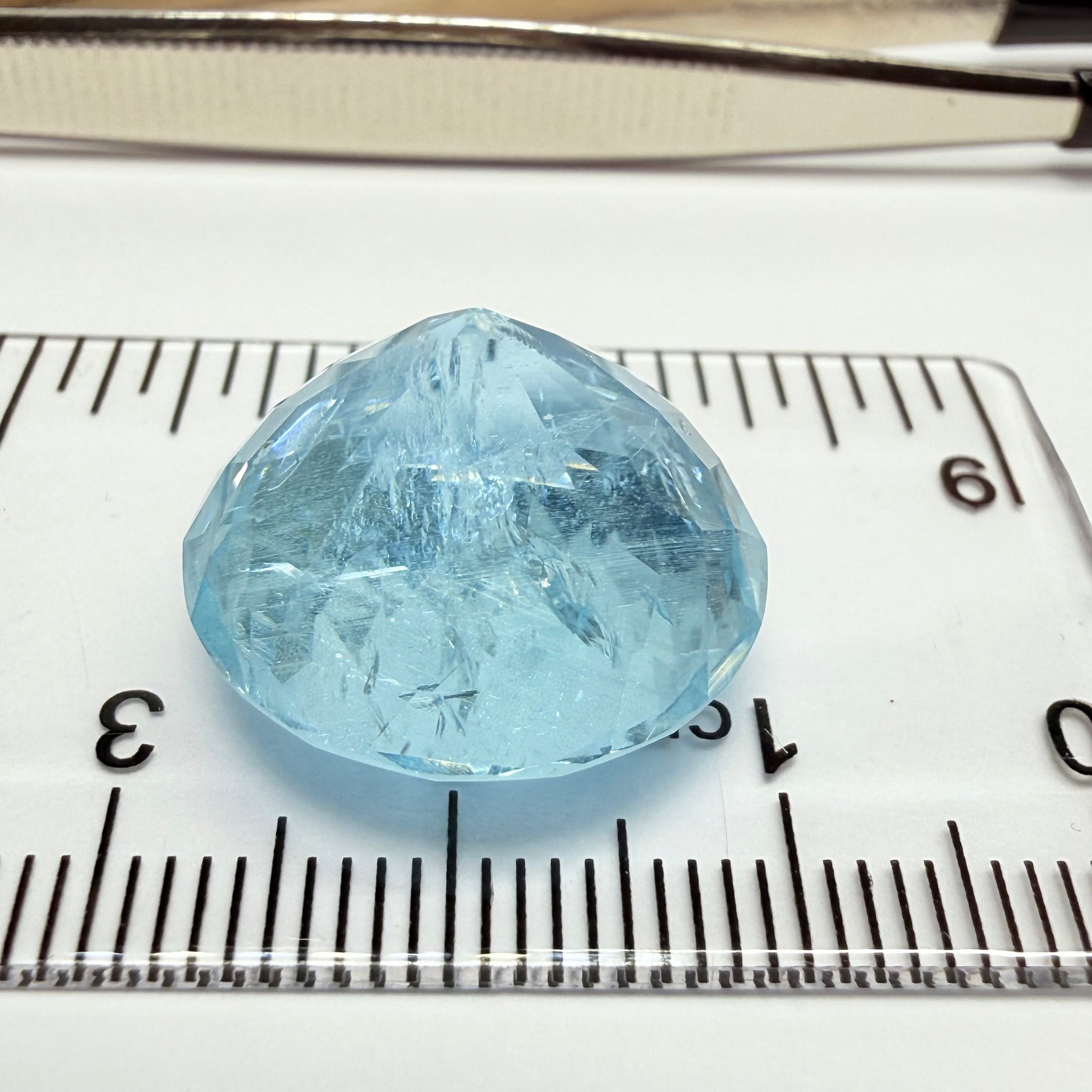 Aquamarine, 21.61ct, Tanzania, Untreated Unheated