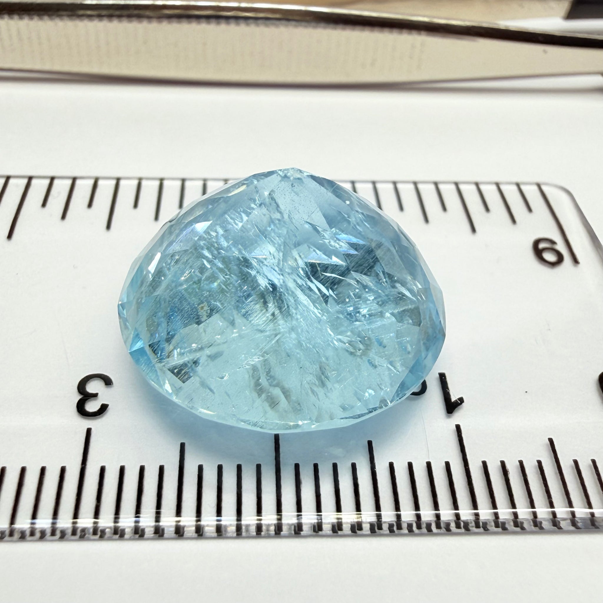 Aquamarine, 21.61ct, Tanzania, Untreated Unheated