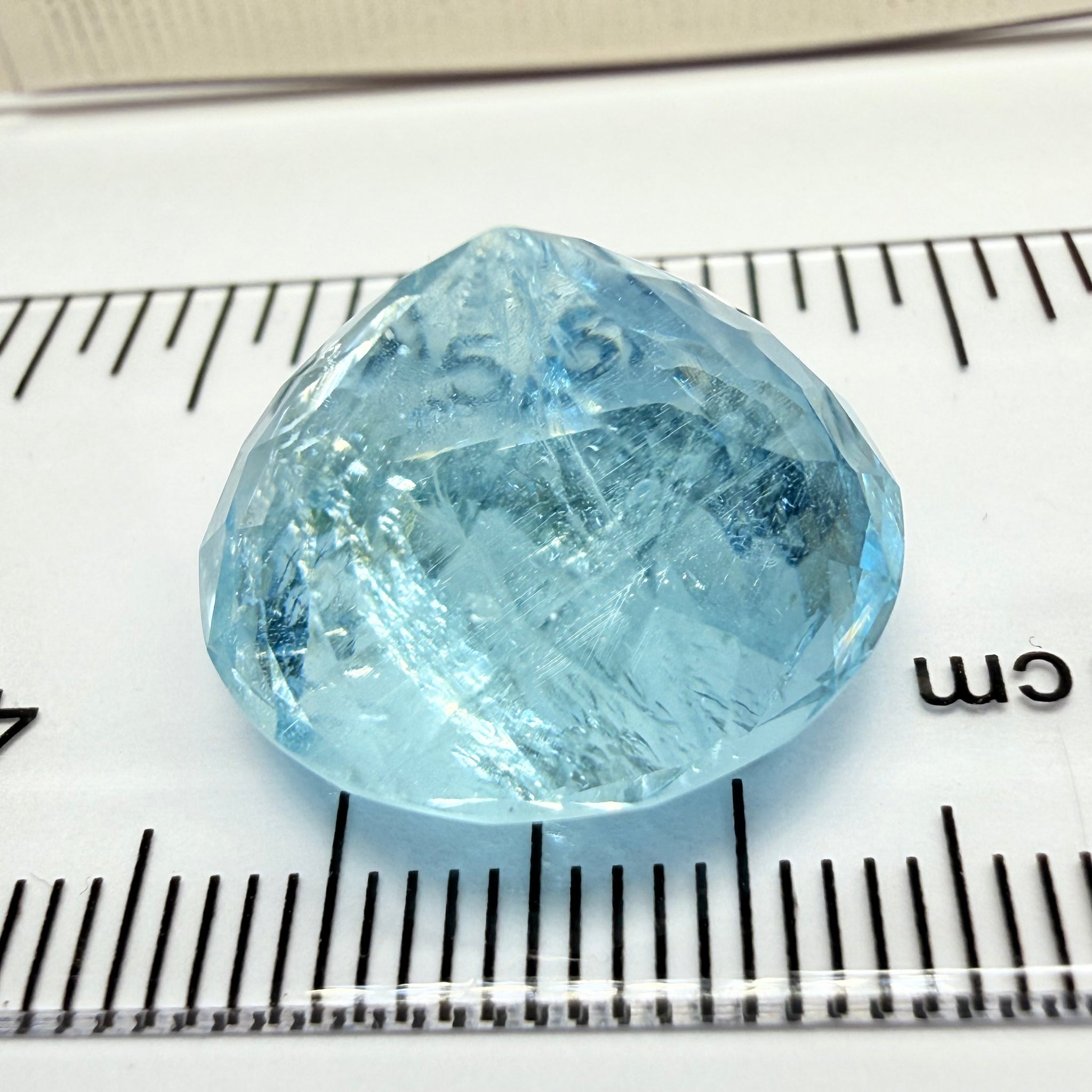 Aquamarine, 21.61ct, Tanzania, Untreated Unheated