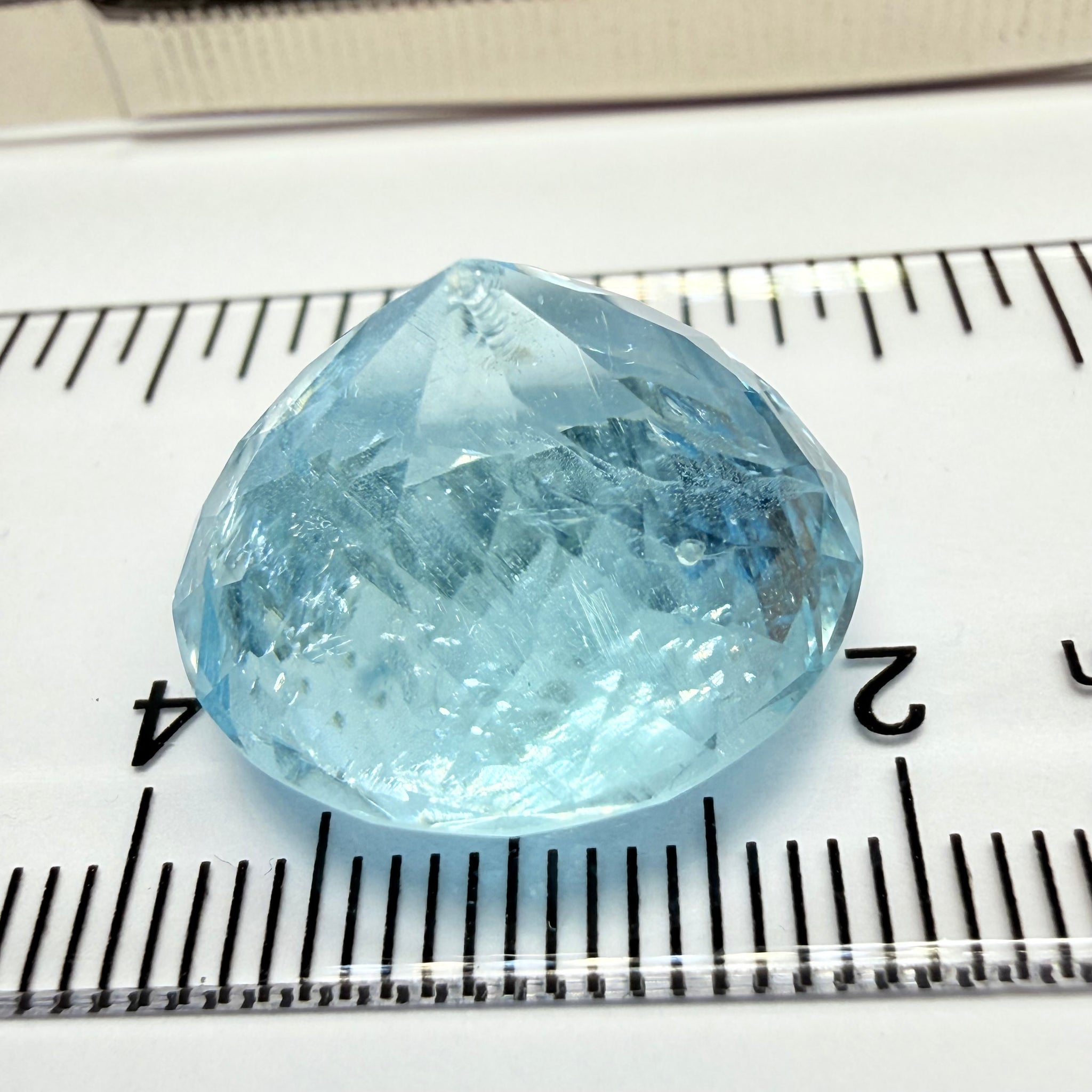 Aquamarine, 21.61ct, Tanzania, Untreated Unheated