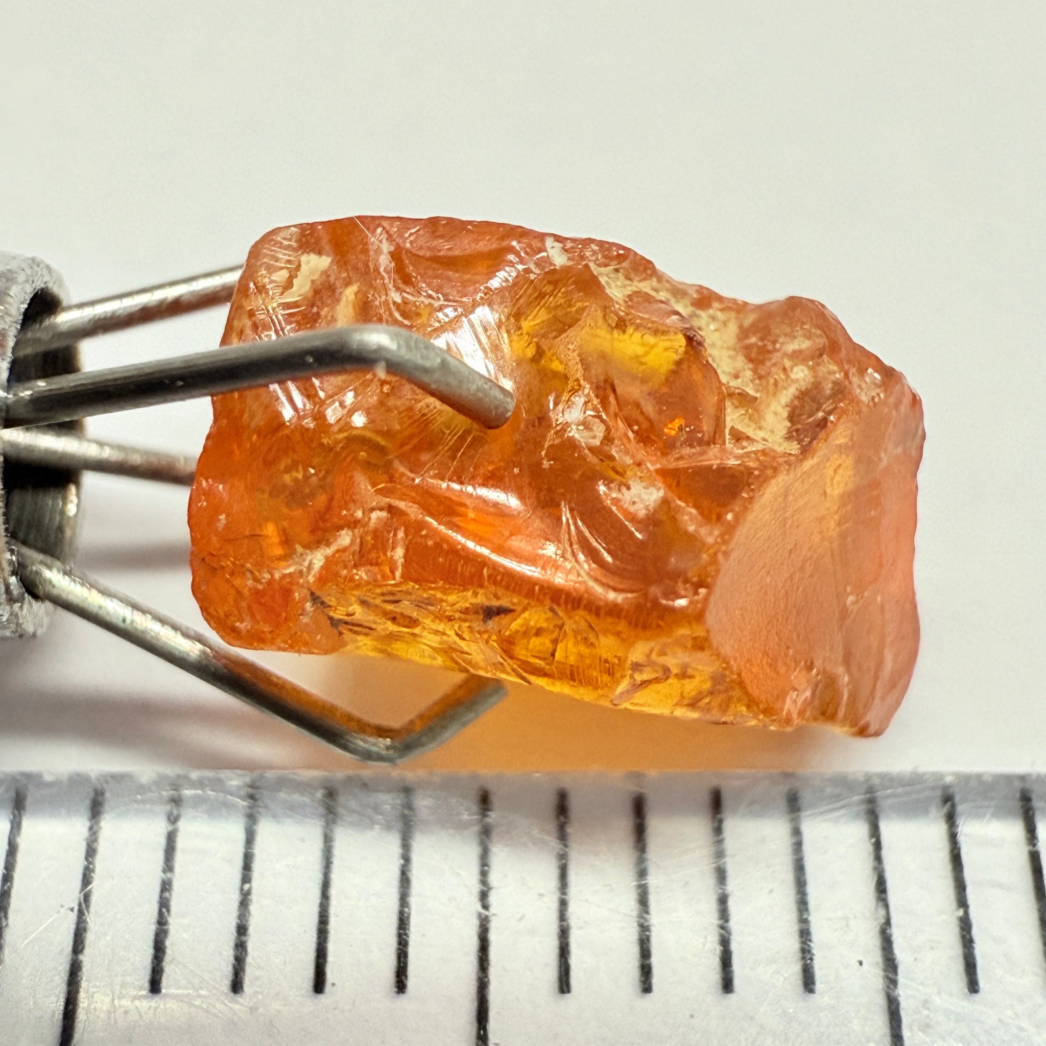 Mandarin Spessartite Garnet, 3.01ct, Loliondo, Tanzania, Untreated Unheated, vs