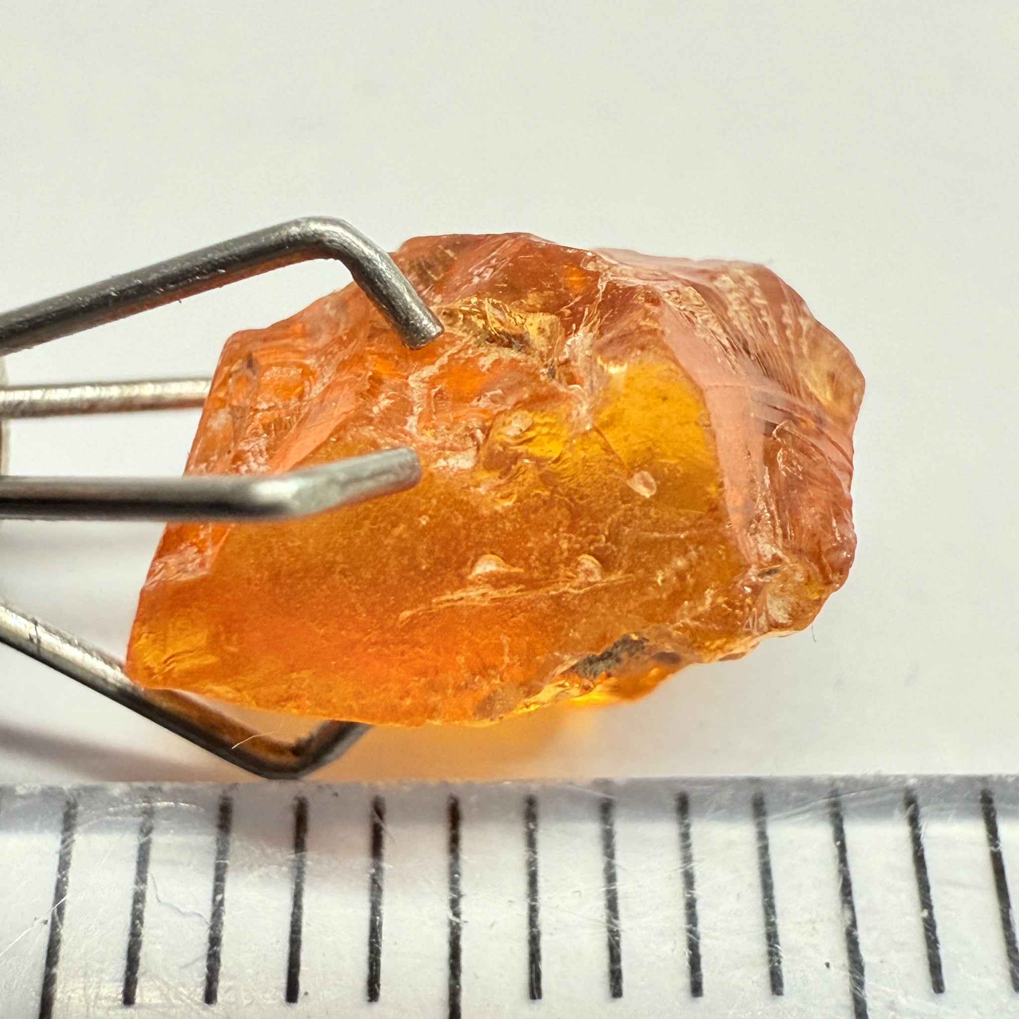 Mandarin Spessartite Garnet, 3.01ct, Loliondo, Tanzania, Untreated Unheated, vs