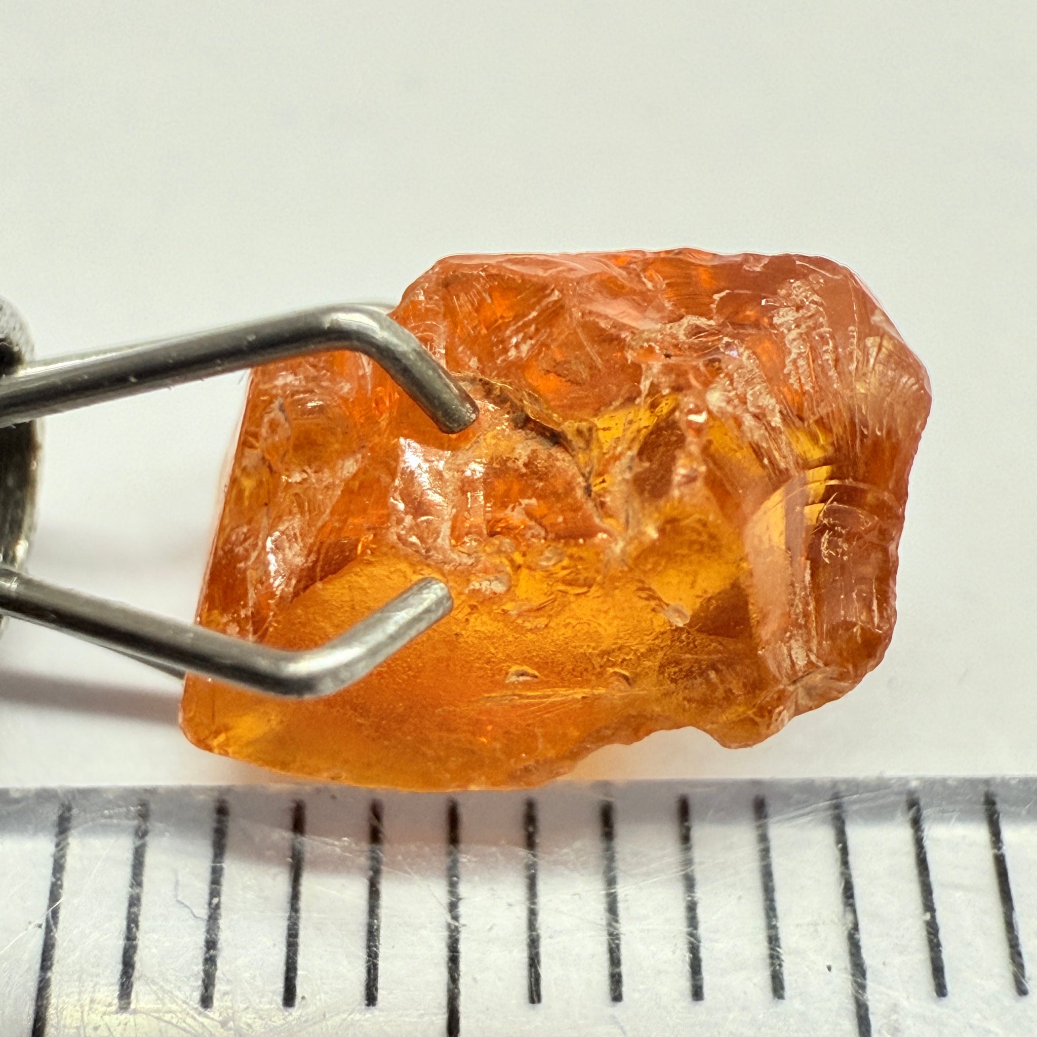 Mandarin Spessartite Garnet, 3.01ct, Loliondo, Tanzania, Untreated Unheated, vs