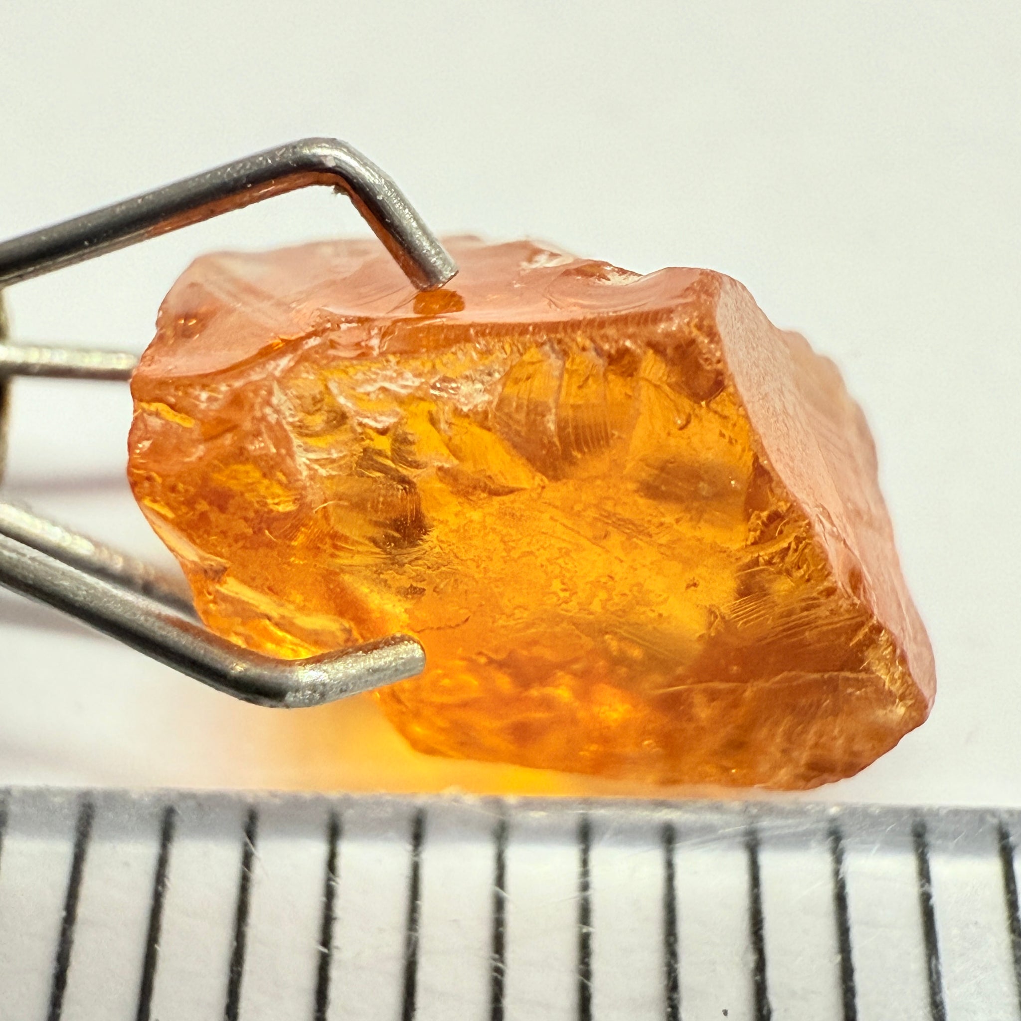 Mandarin Spessartite Garnet, 3.01ct, Loliondo, Tanzania, Untreated Unheated, vs