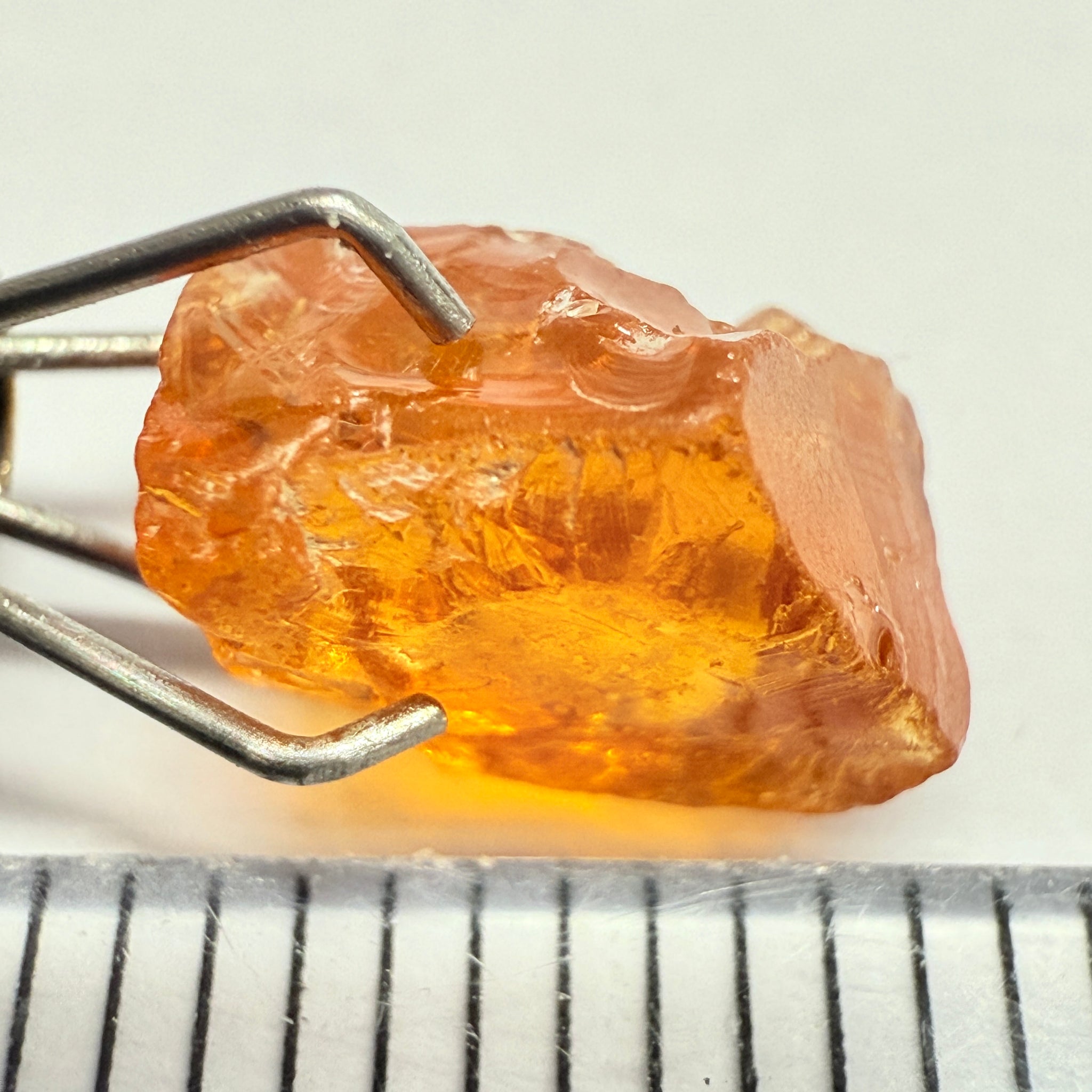 Mandarin Spessartite Garnet, 3.01ct, Loliondo, Tanzania, Untreated Unheated, vs