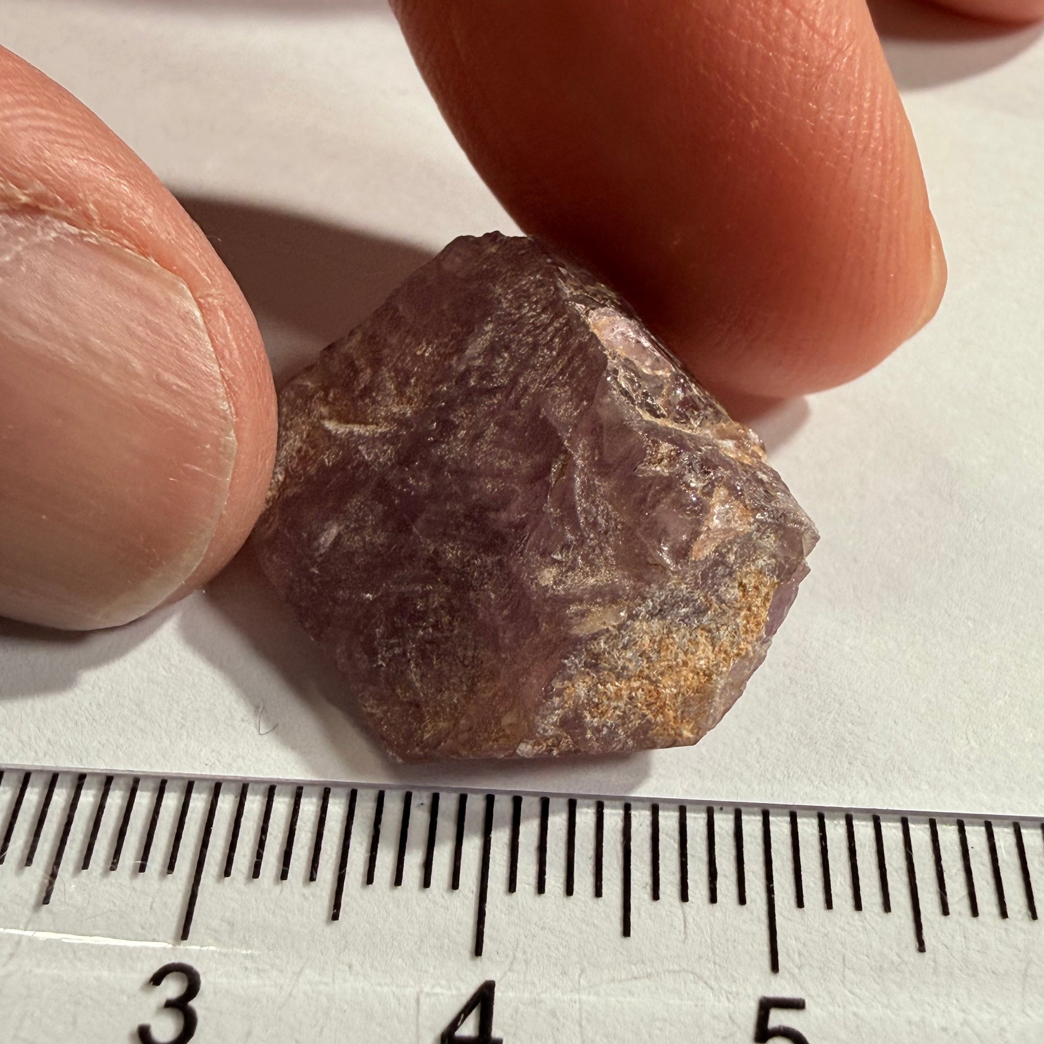 Umba Sapphire, 36.87ct, Umba, Tanzania, Untreated Unheated, cabbing rough, or set into jewellery as is, flat shape