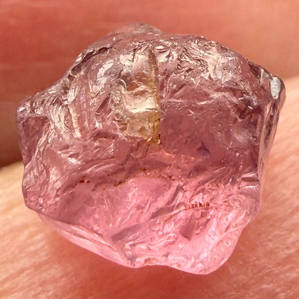 Pink Spinel, Sleepy Baby Pink Colour, 1.70ct, Tanzania, Untreated Unheated. No cracks, just silk giving a milky effect, complicated shape, see pics