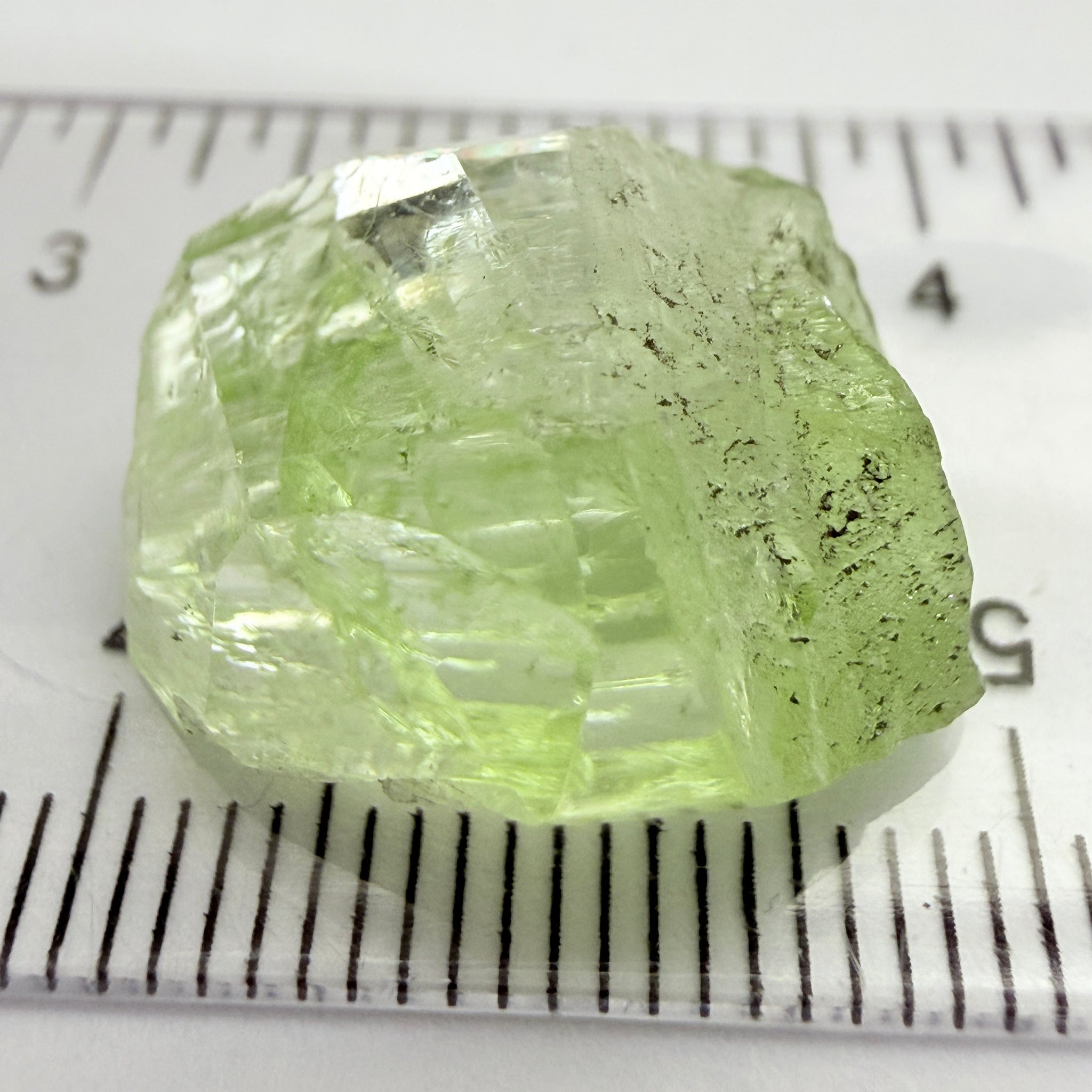 Diopside Crystal, 23.47ct, Merelani, Tanzania, Untreated Unheated, slightly included