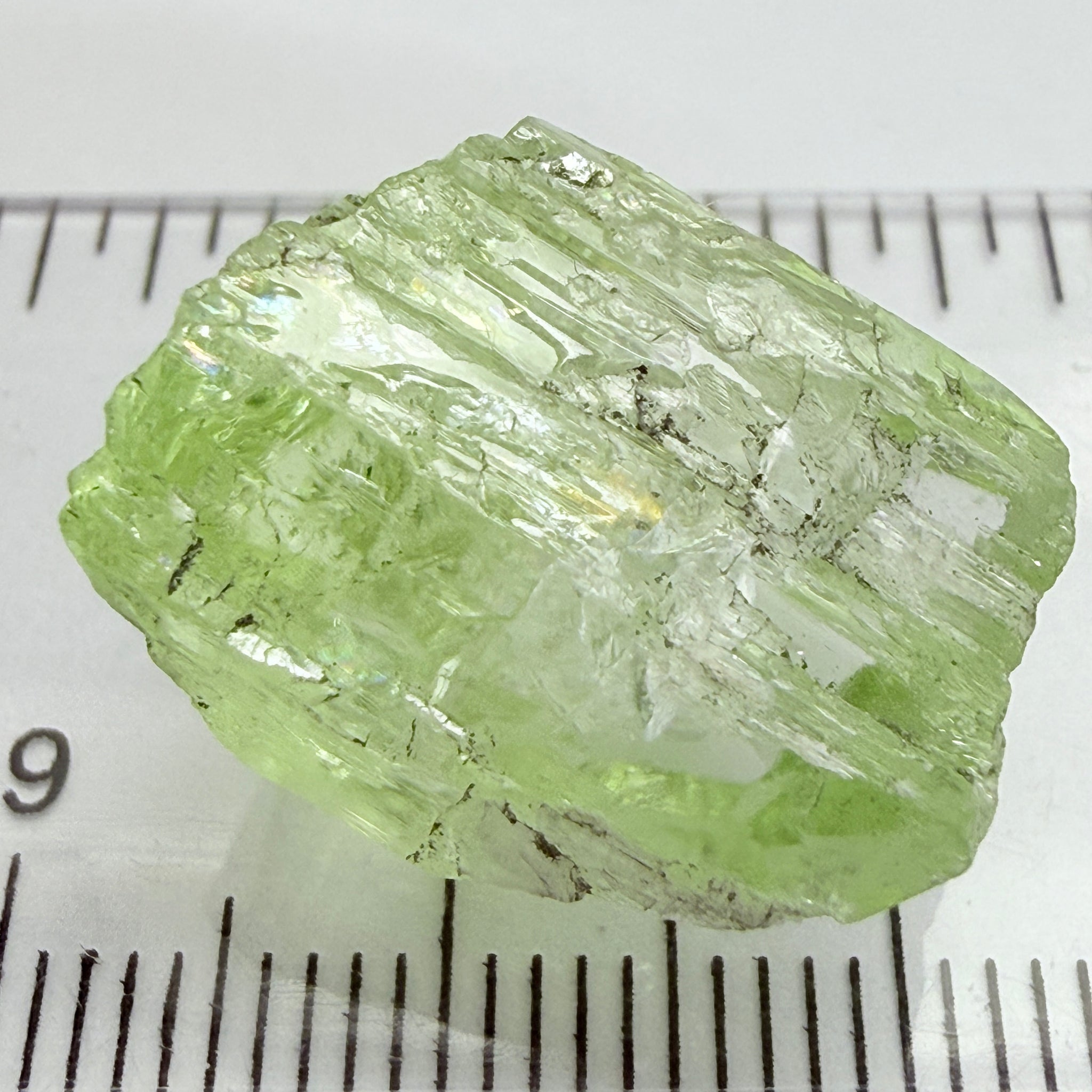 Diopside Crystal, 23.47ct, Merelani, Tanzania, Untreated Unheated, slightly included