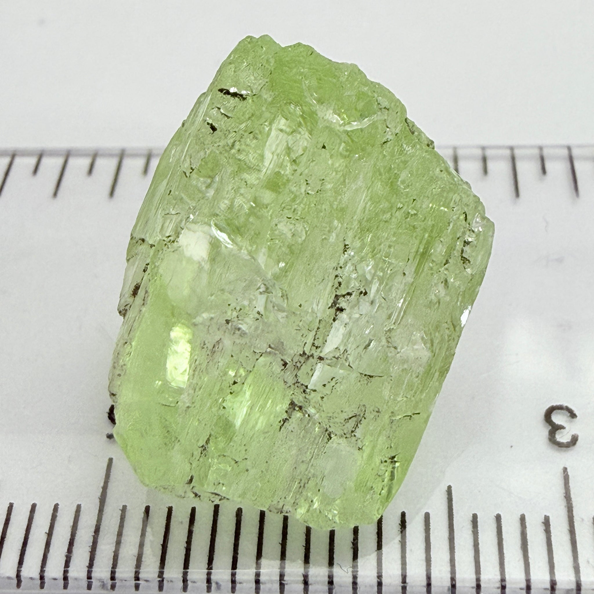 Diopside Crystal, 23.47ct, Merelani, Tanzania, Untreated Unheated, slightly included