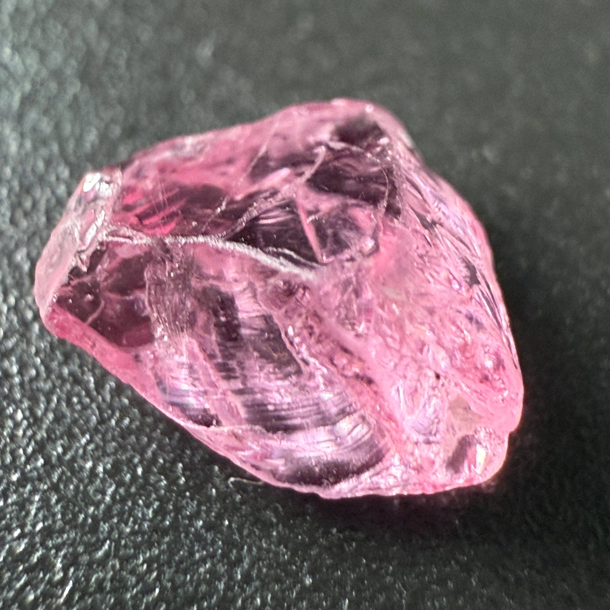 Pink Spinel, Baby Pink Colour, 1.27ct, Tanzania, Untreated Unheated, VVS, flattish shape