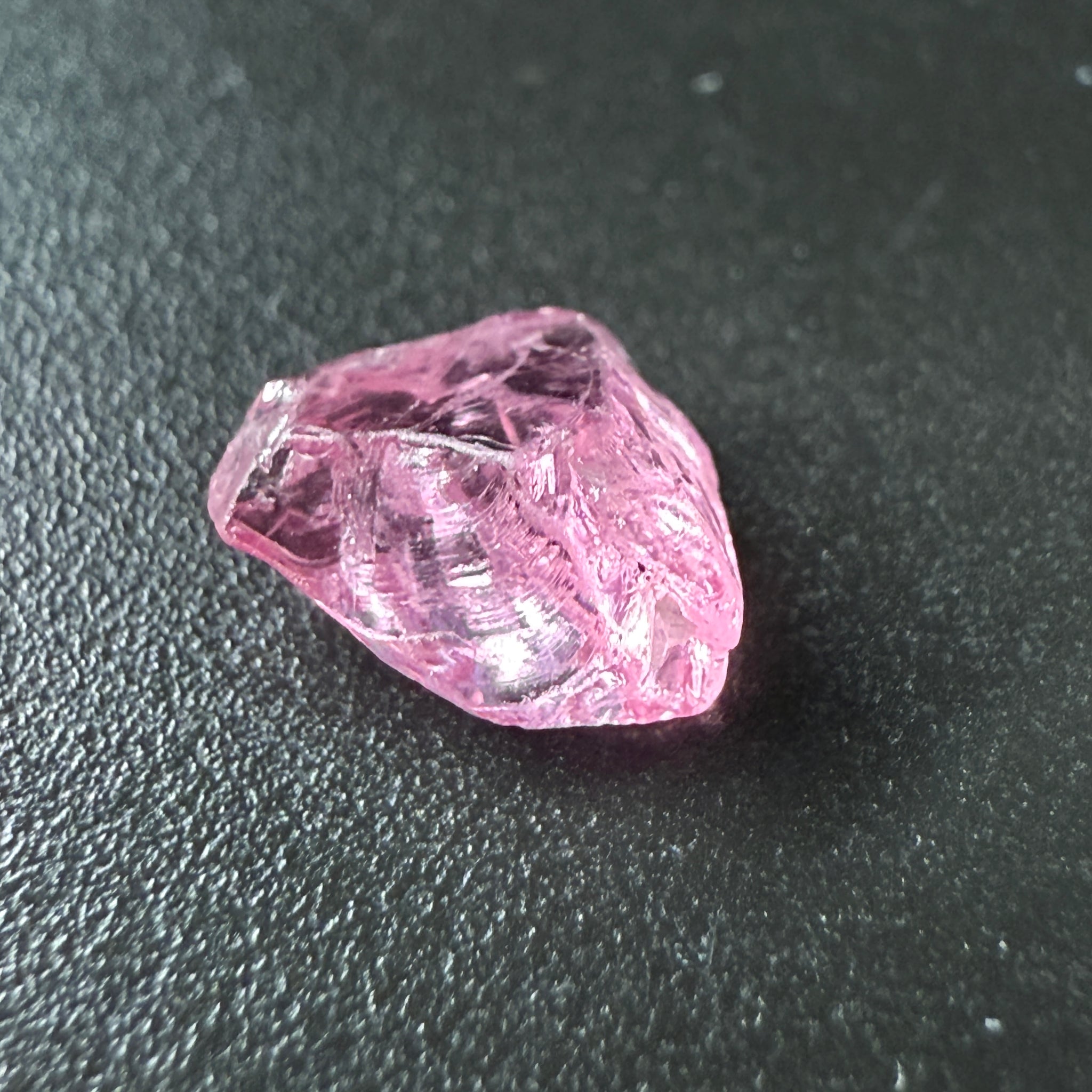 Pink Spinel, Baby Pink Colour, 1.27ct, Tanzania, Untreated Unheated, VVS, flattish shape