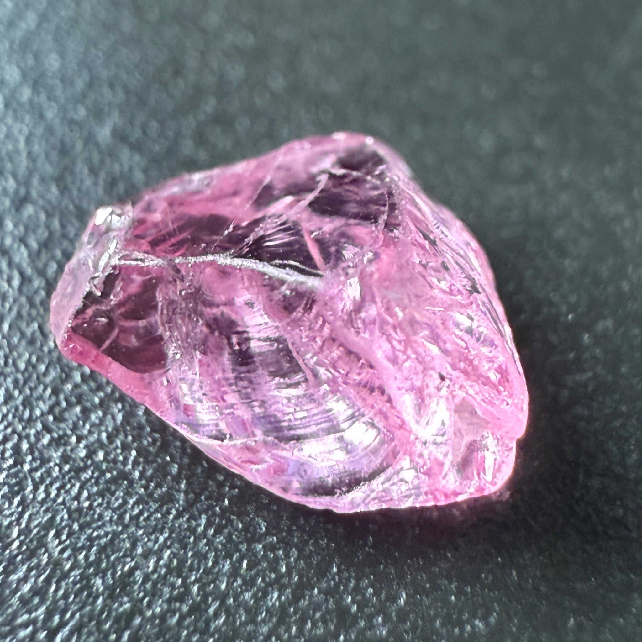 Pink Spinel, Baby Pink Colour, 1.27ct, Tanzania, Untreated Unheated, VVS, flattish shape