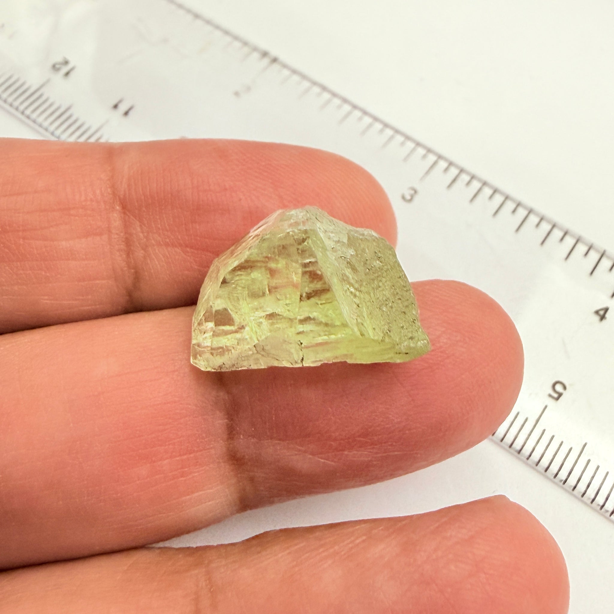 Diopside Crystal, 23.47ct, Merelani, Tanzania, Untreated Unheated, slightly included