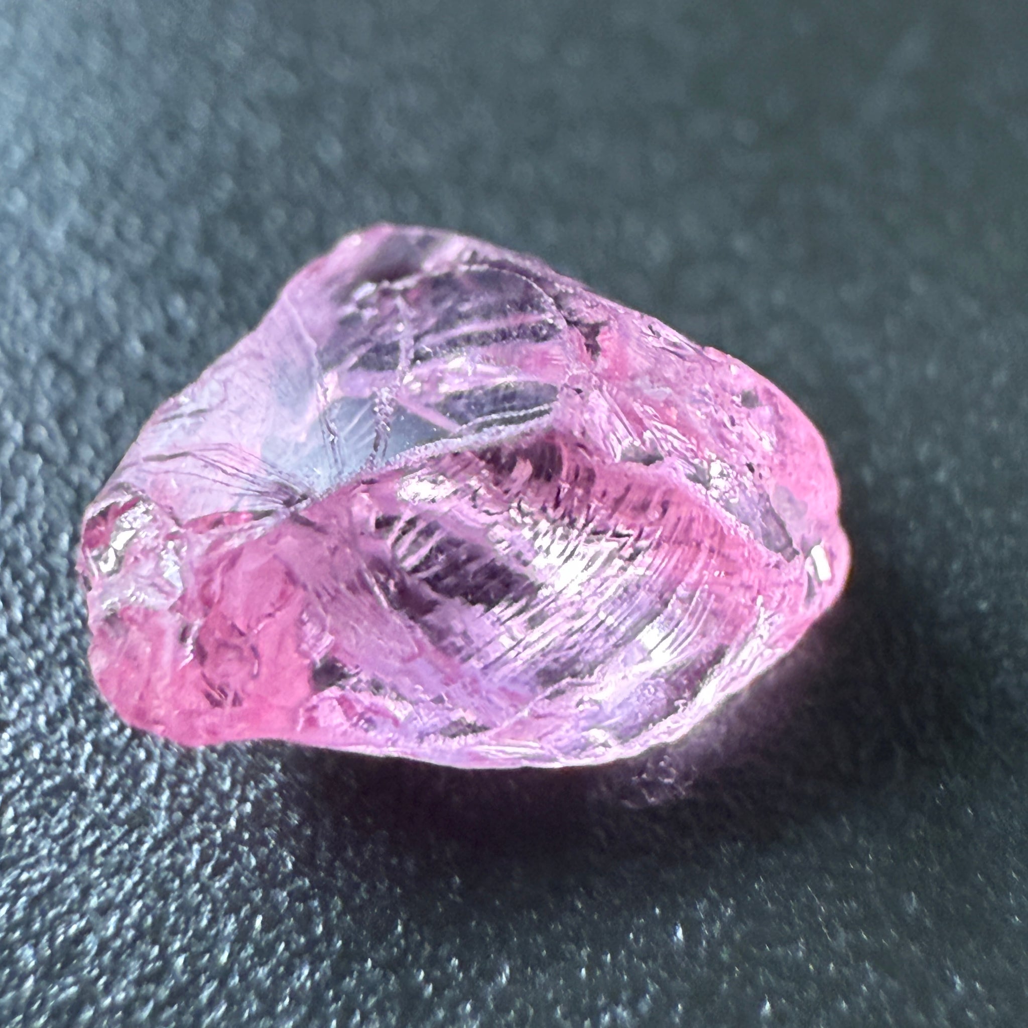 Pink Spinel, Baby Pink Colour, 1.27ct, Tanzania, Untreated Unheated, VVS, flattish shape