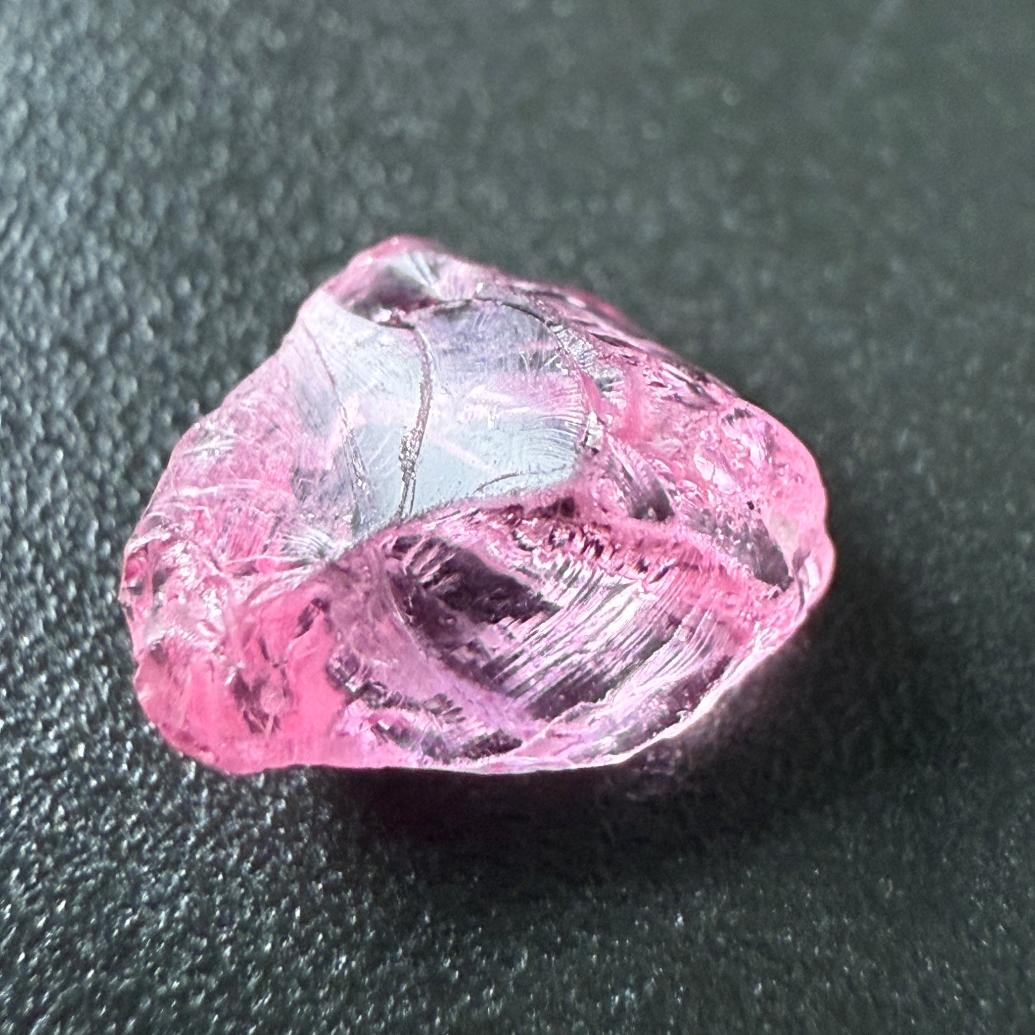 Pink Spinel, Baby Pink Colour, 1.27ct, Tanzania, Untreated Unheated, VVS, flattish shape