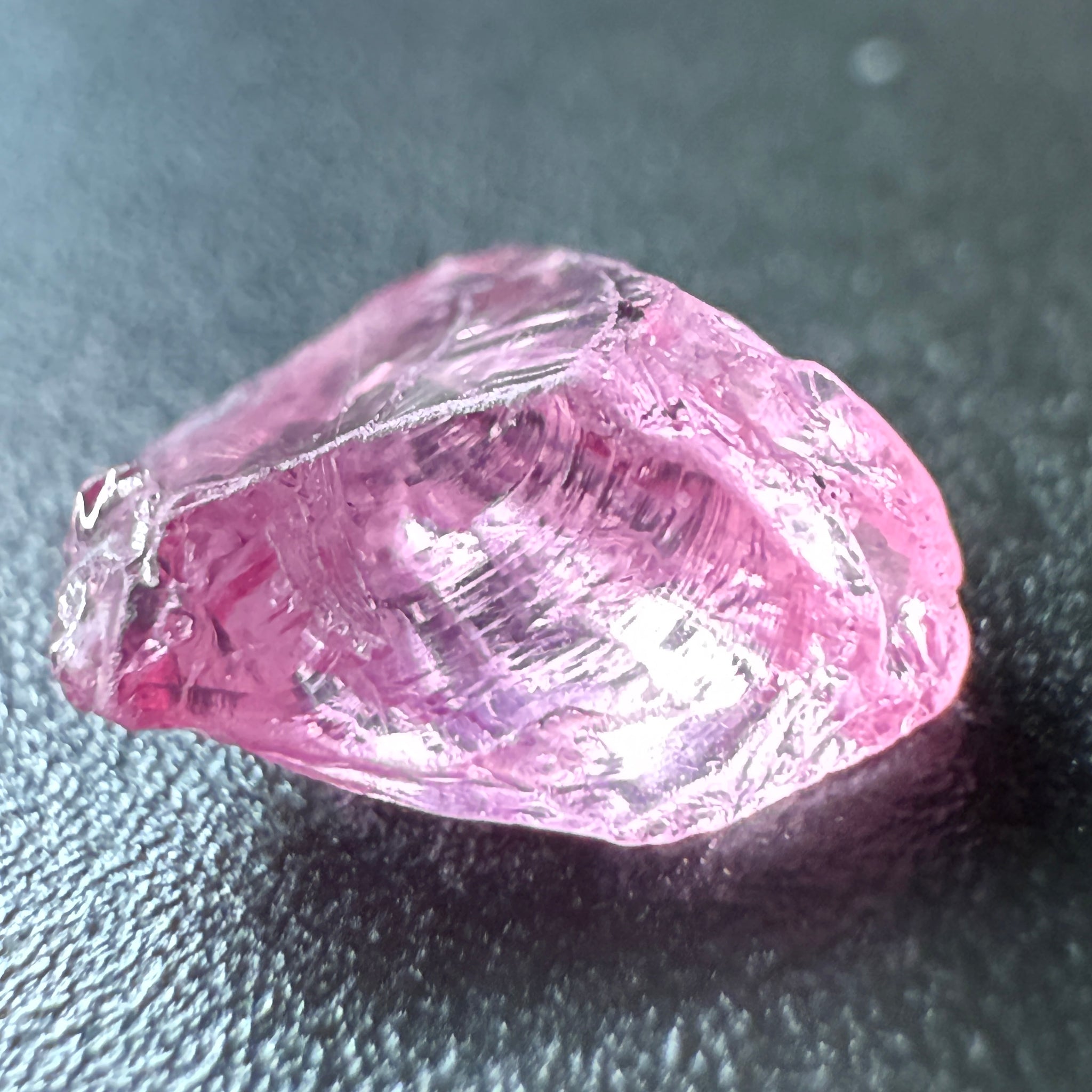 Pink Spinel, Baby Pink Colour, 1.27ct, Tanzania, Untreated Unheated, VVS, flattish shape