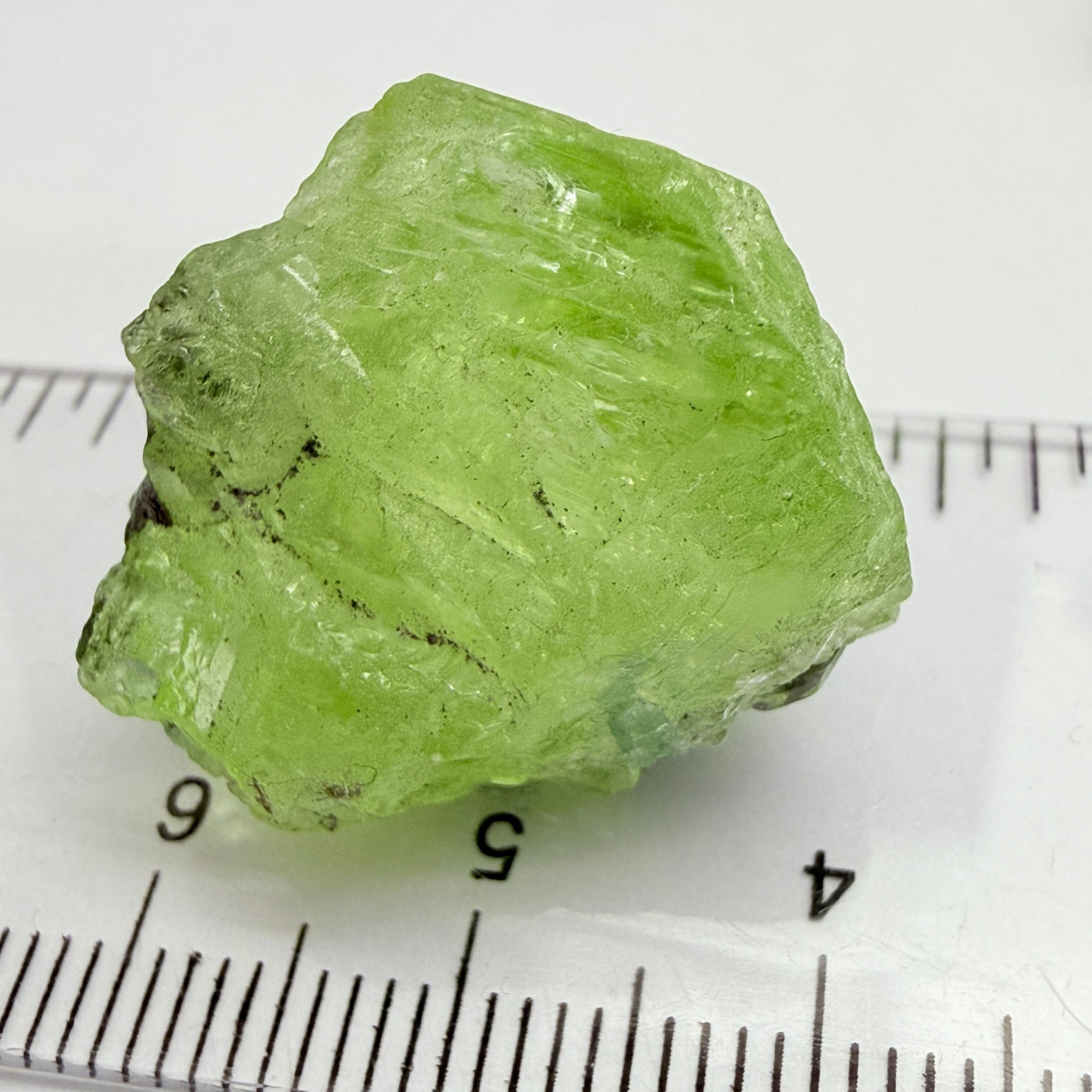 Diopside Crystal with Blue Apatite, 41.52ct, Merelani, Tanzania, Untreated Unheated