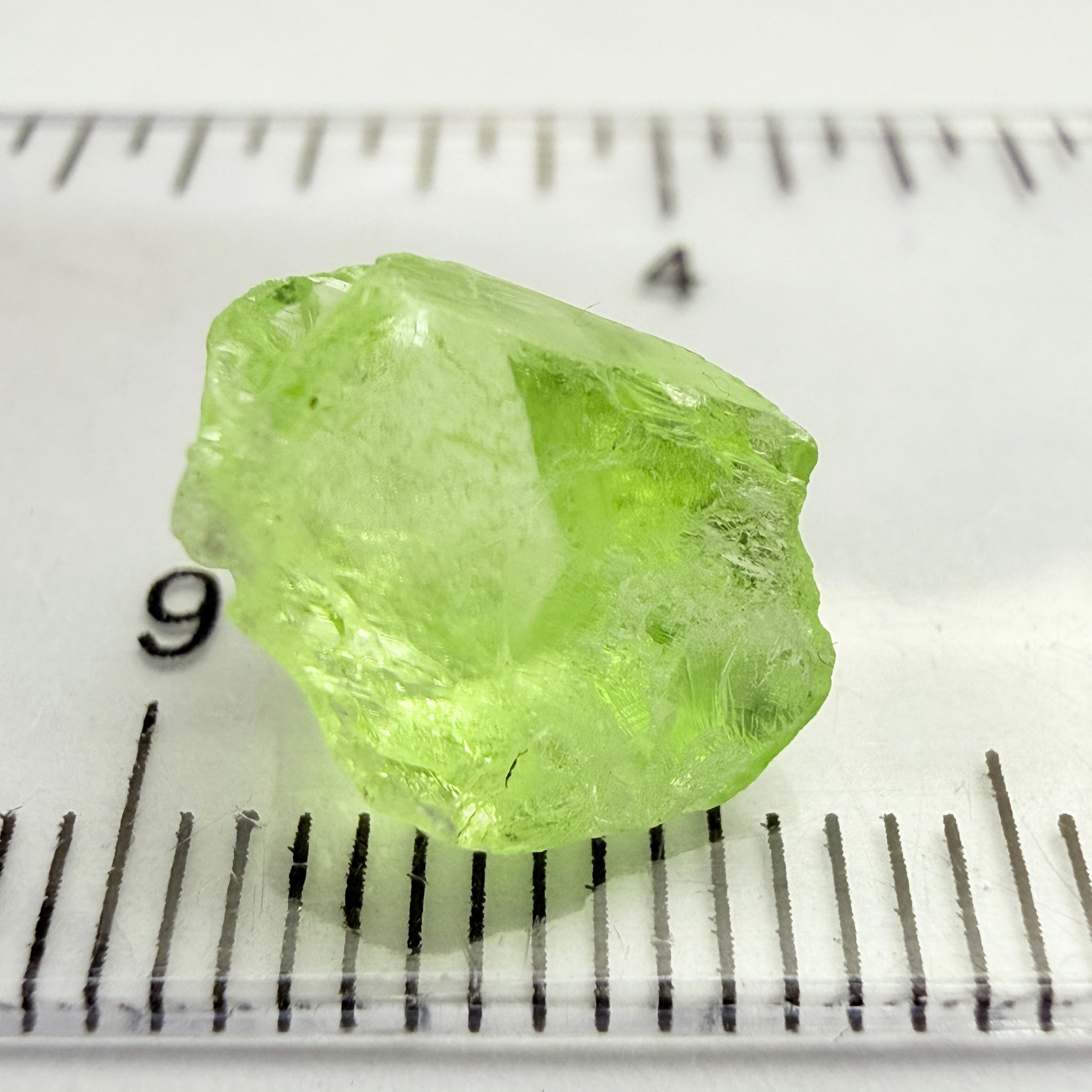 Diopside Crystal, 4.66ct, Merelani Hills, Tanzania, Untreated Unheated, vvs-if