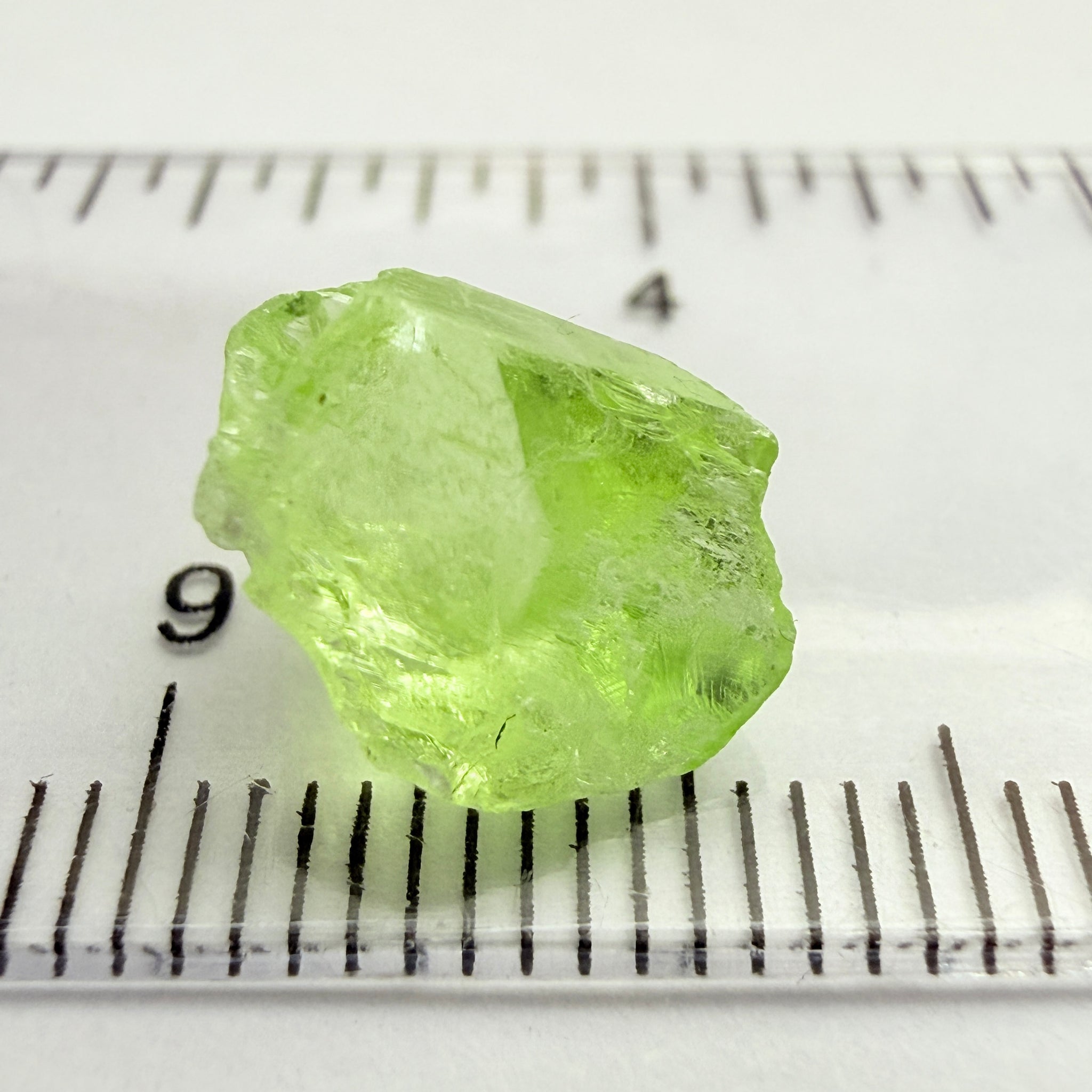 Diopside Crystal, 4.66ct, Merelani Hills, Tanzania, Untreated Unheated, vvs-if