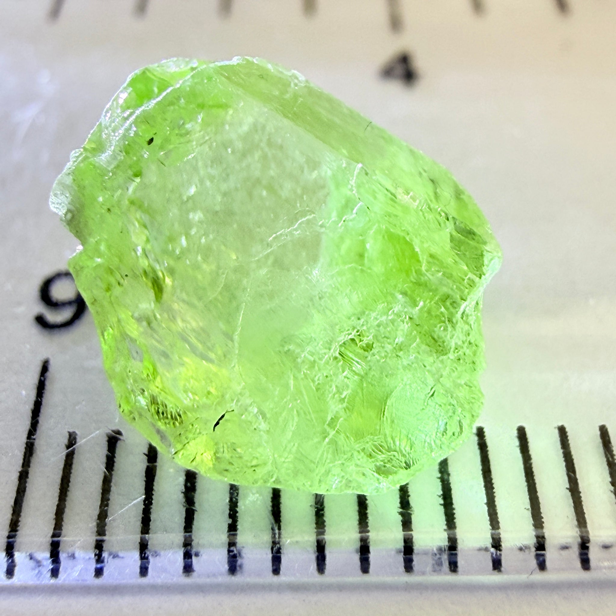 Diopside Crystal, 4.66ct, Merelani Hills, Tanzania, Untreated Unheated, vvs-if