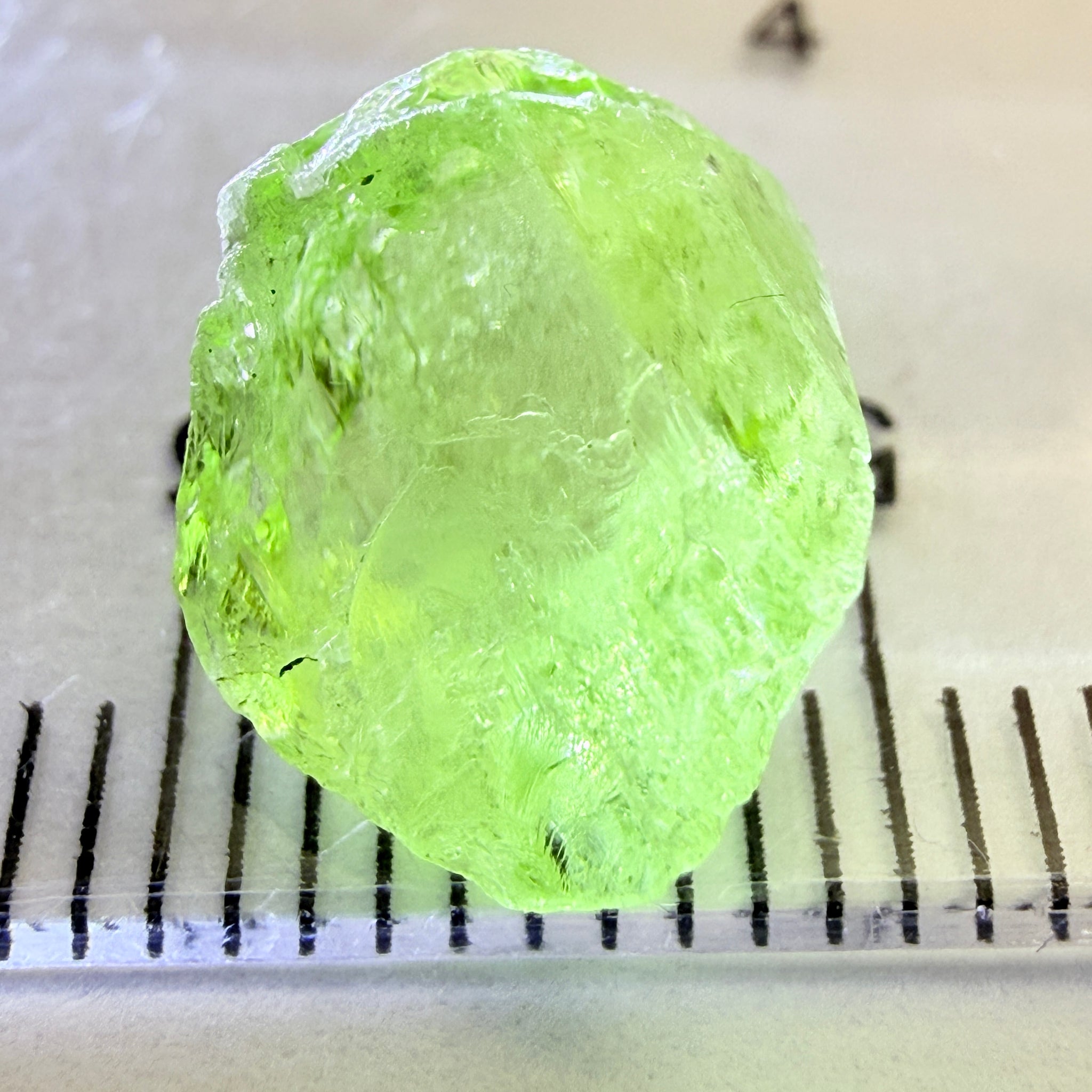 Diopside Crystal, 4.66ct, Merelani Hills, Tanzania, Untreated Unheated, vvs-if