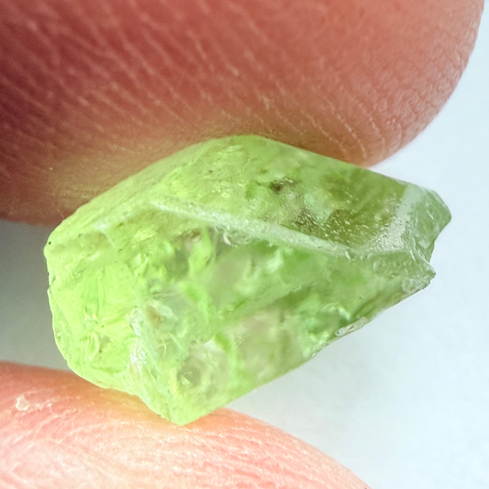 Diopside Crystal, 4.66ct, Merelani Hills, Tanzania, Untreated Unheated, vvs-if