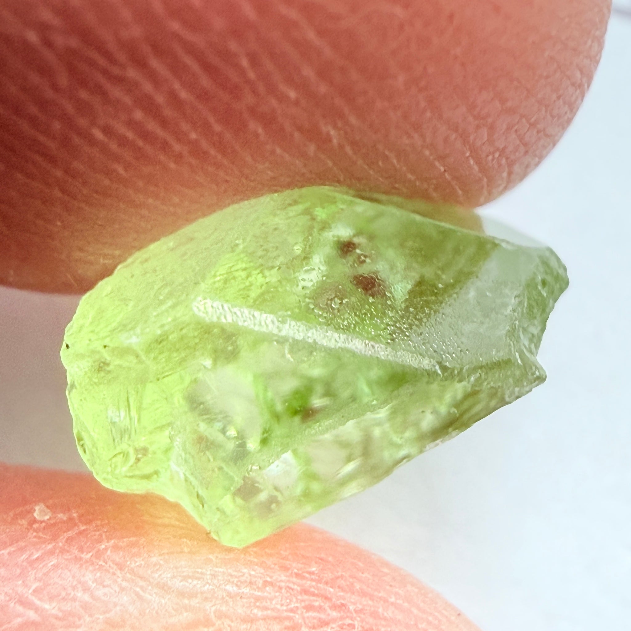 Diopside Crystal, 4.66ct, Merelani Hills, Tanzania, Untreated Unheated, vvs-if