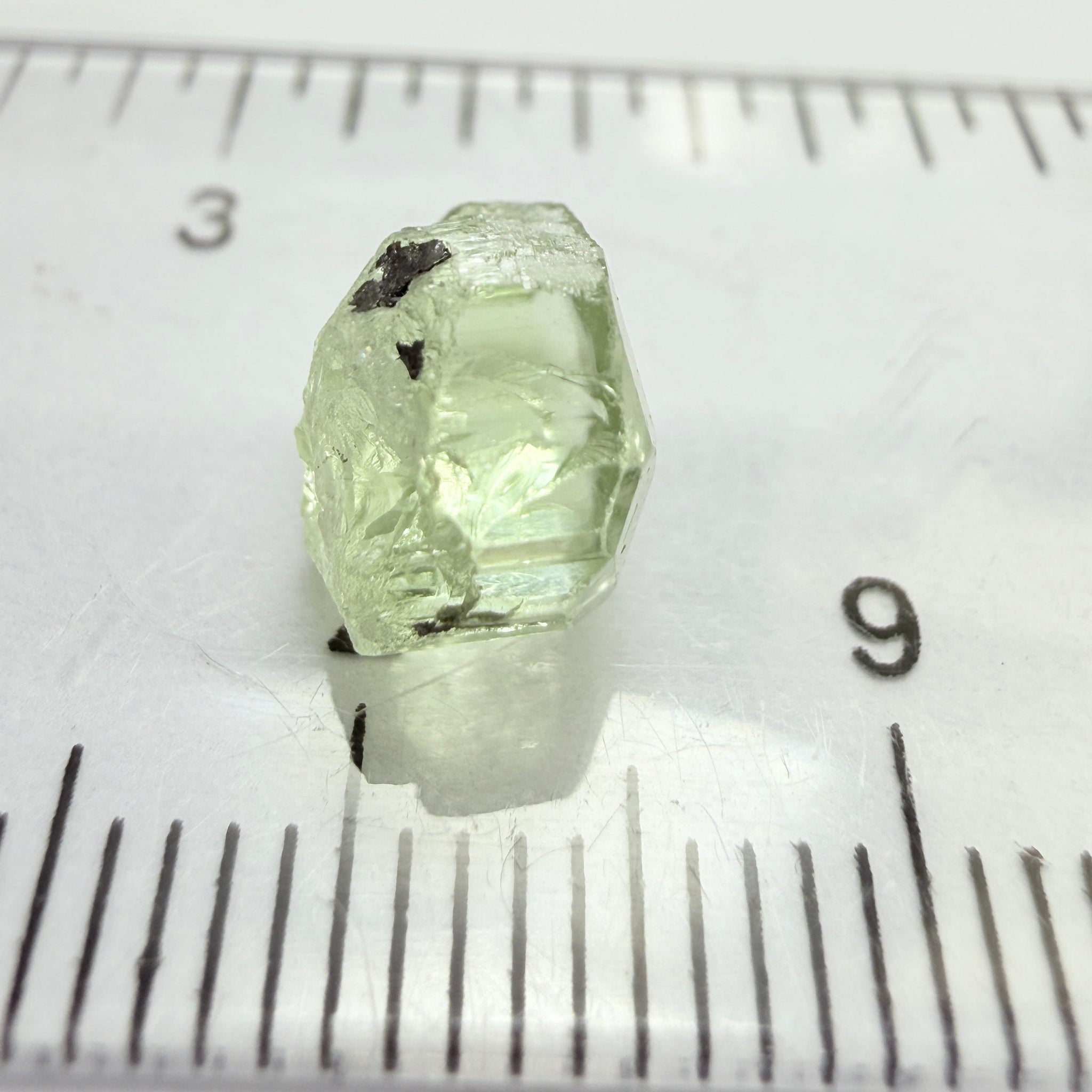 Diopside Crystal, 4.21ct, Merelani, Tanzania, Untreated Unheated, vvs-if