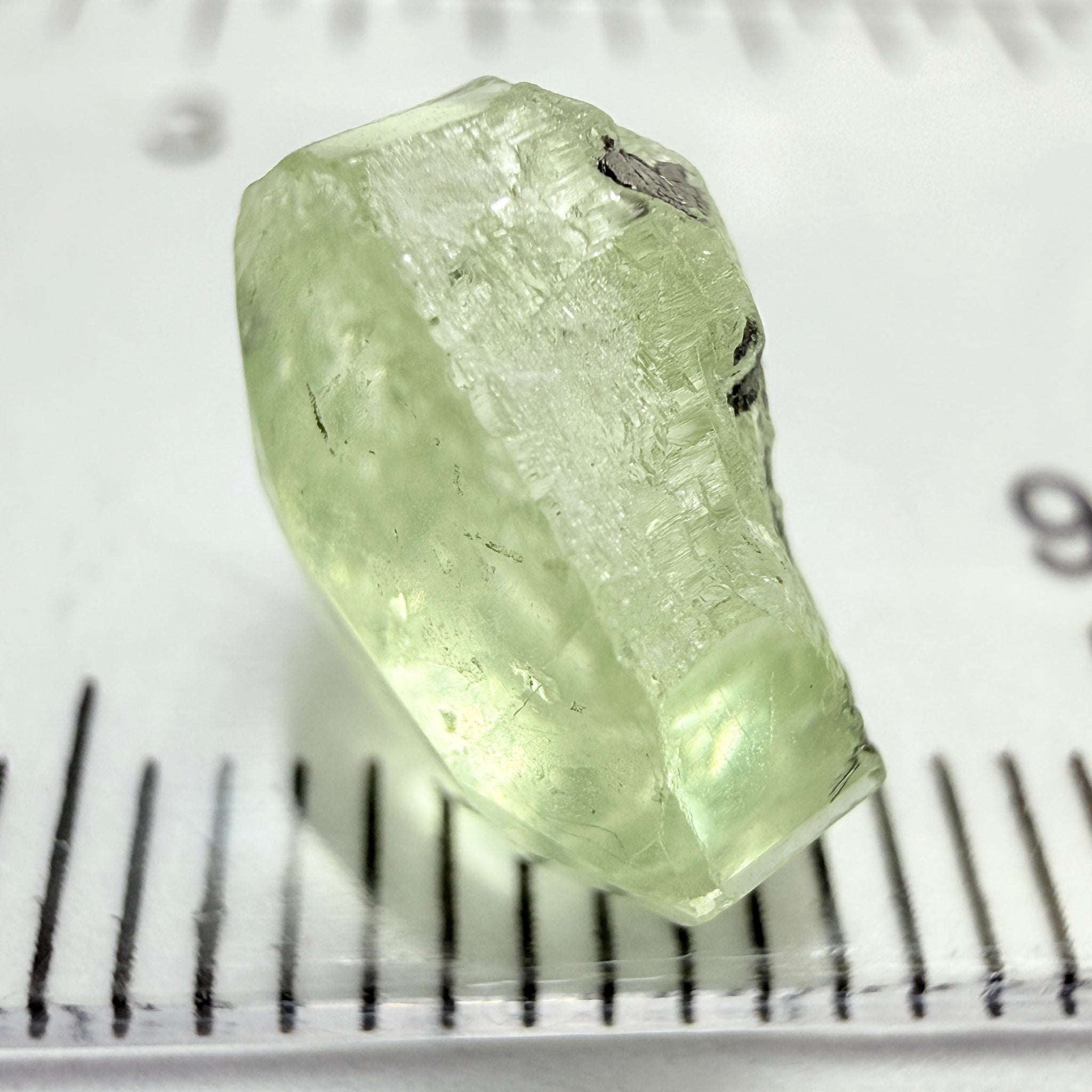 Diopside Crystal, 4.21ct, Merelani, Tanzania, Untreated Unheated, vvs-if