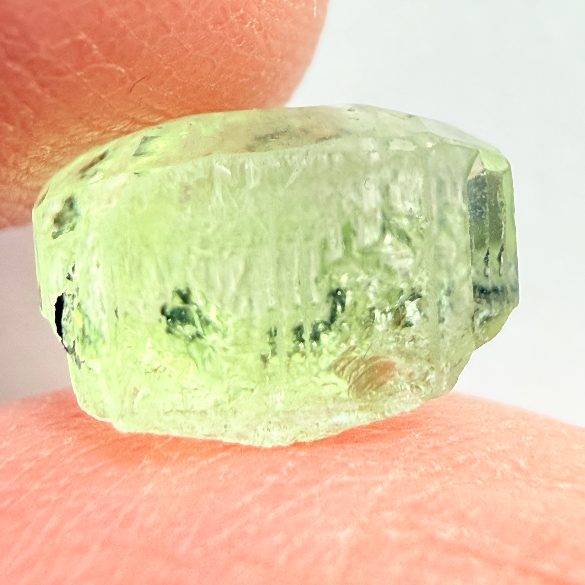 Diopside Crystal, 4.21ct, Merelani, Tanzania, Untreated Unheated, vvs-if