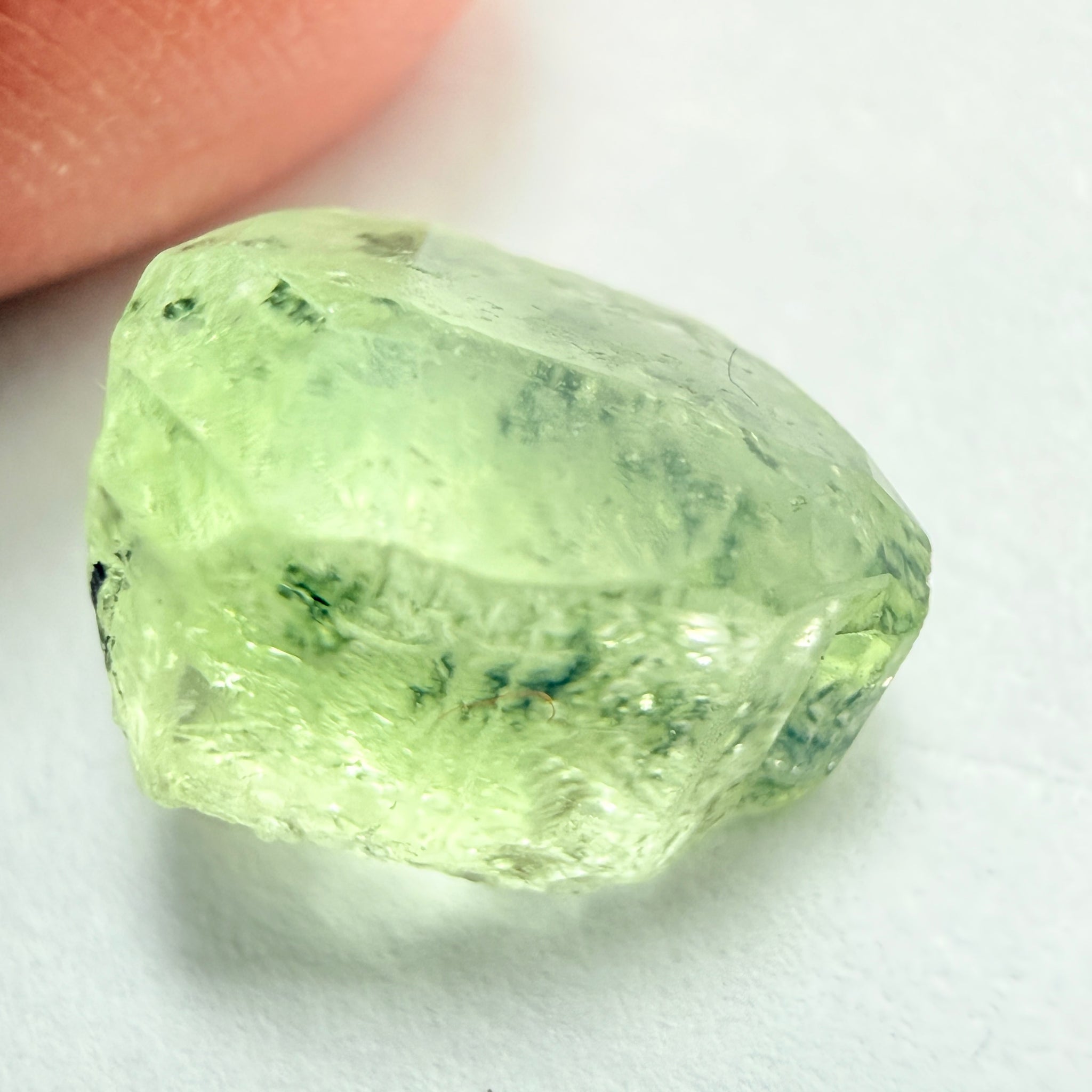 Diopside Crystal, 4.21ct, Merelani, Tanzania, Untreated Unheated, vvs-if