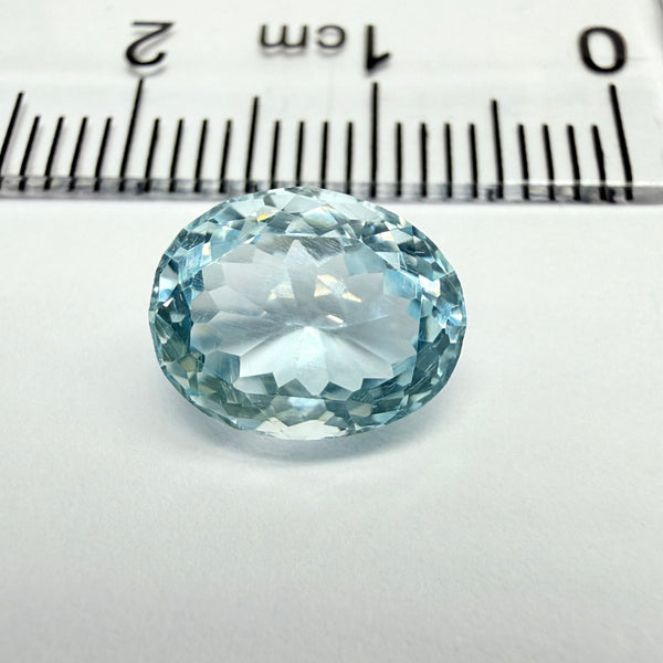 Aquamarine, 3.23ct, Tanzania, Untreated Unheated