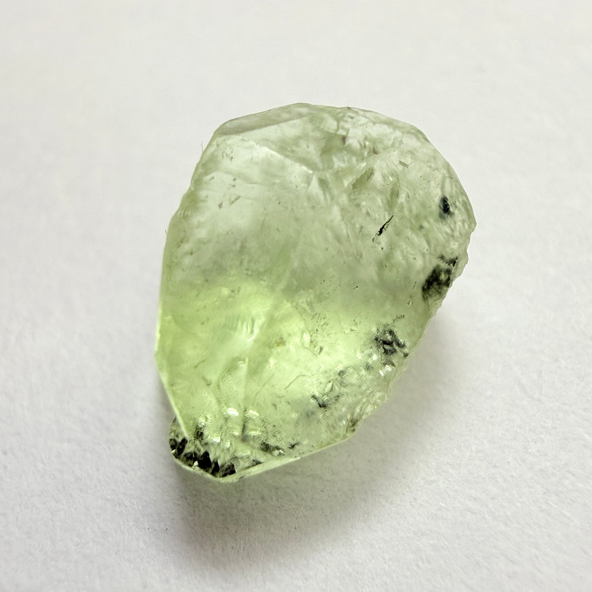 Diopside Crystal, 4.21ct, Merelani, Tanzania, Untreated Unheated, vvs-if