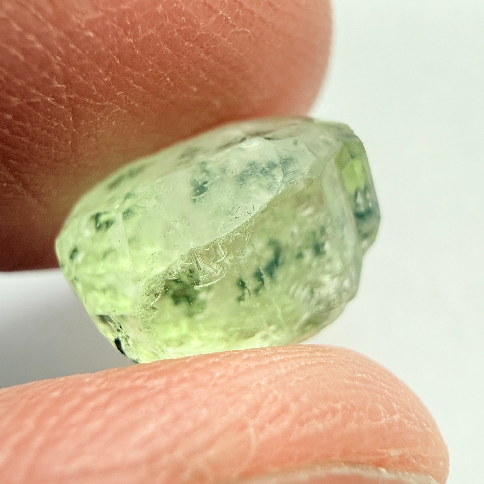 Diopside Crystal, 4.21ct, Merelani, Tanzania, Untreated Unheated, vvs-if