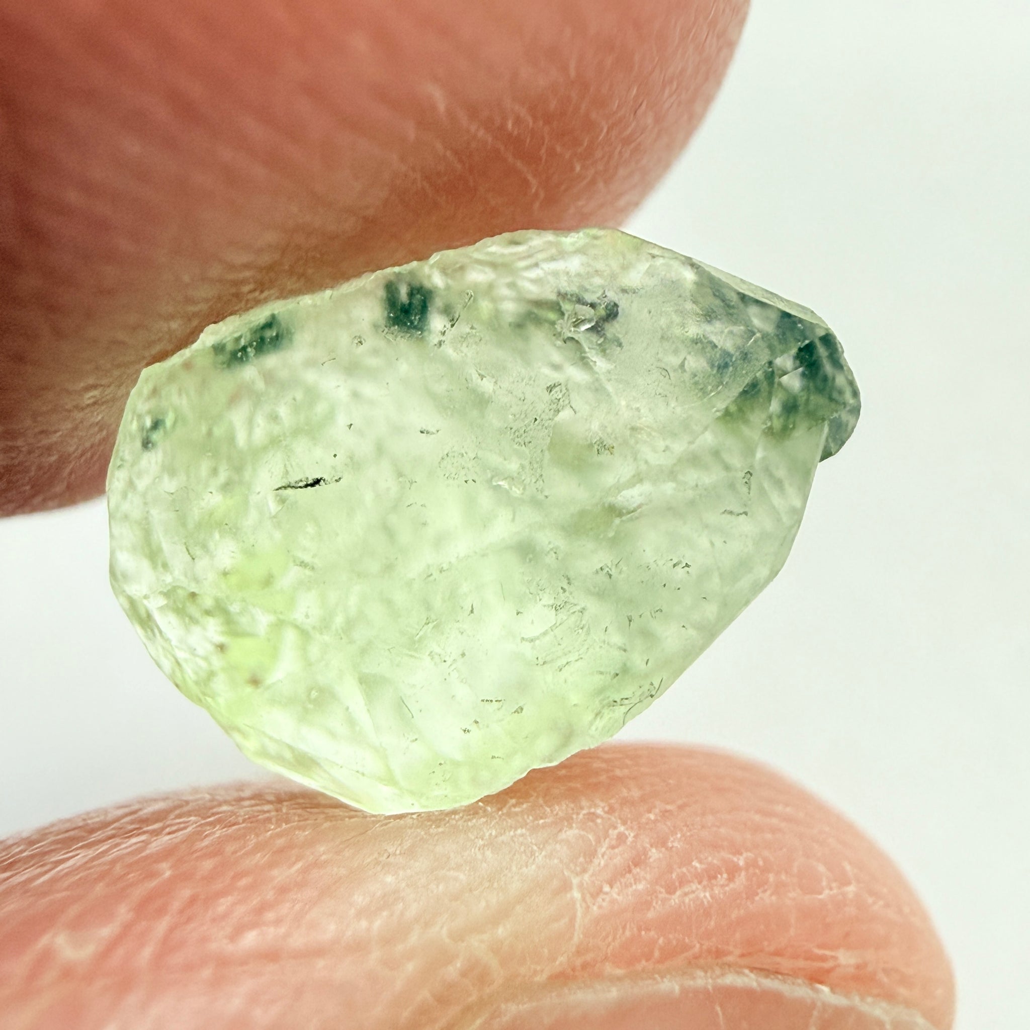 Diopside Crystal, 4.21ct, Merelani, Tanzania, Untreated Unheated, vvs-if