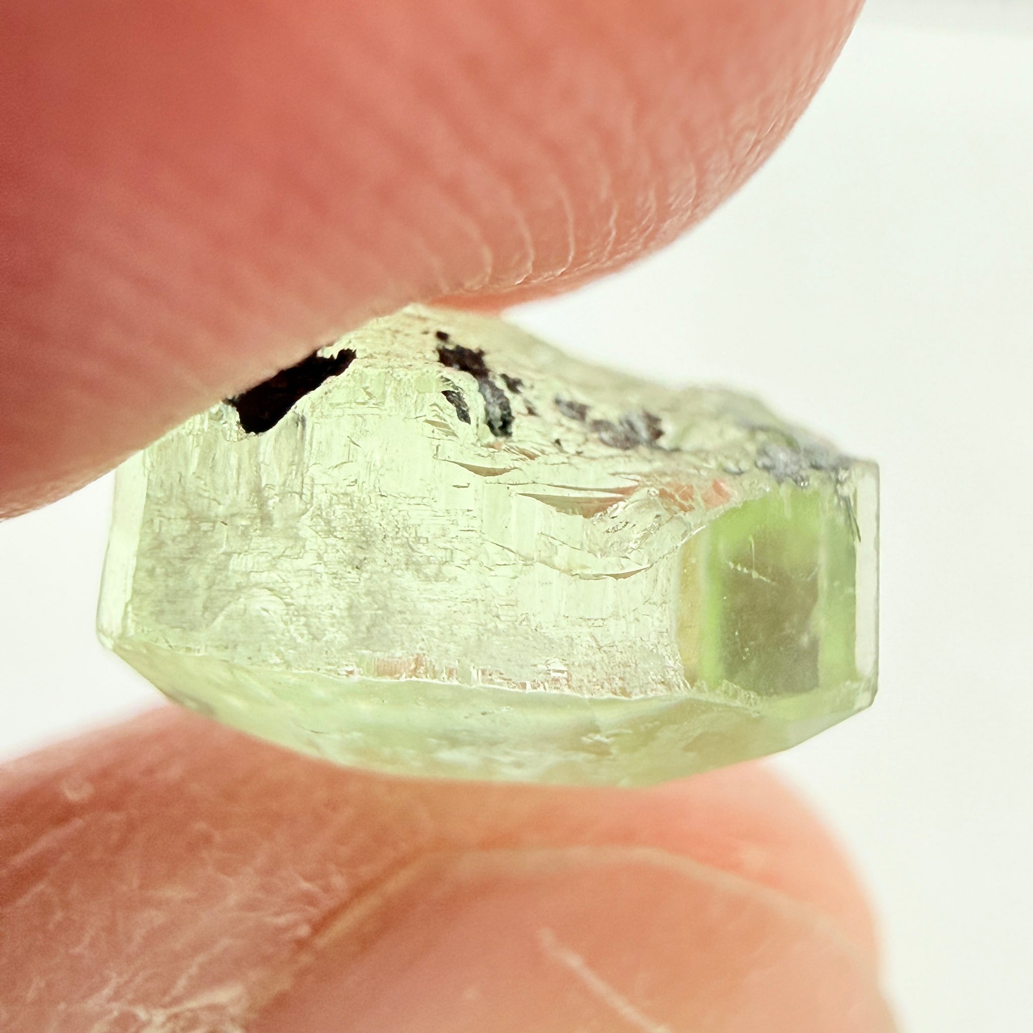 Diopside Crystal, 4.21ct, Merelani, Tanzania, Untreated Unheated, vvs-if