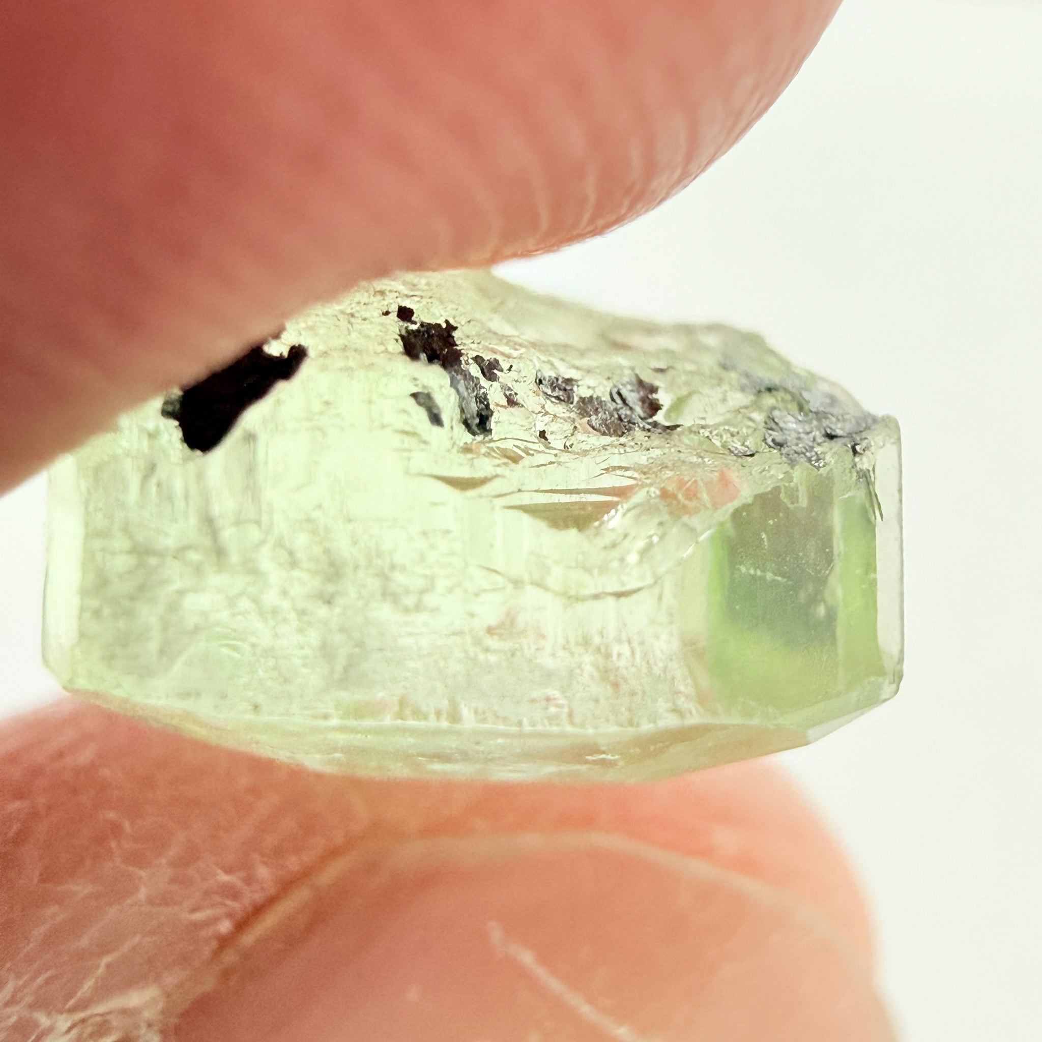 Diopside Crystal, 4.21ct, Merelani, Tanzania, Untreated Unheated, vvs-if