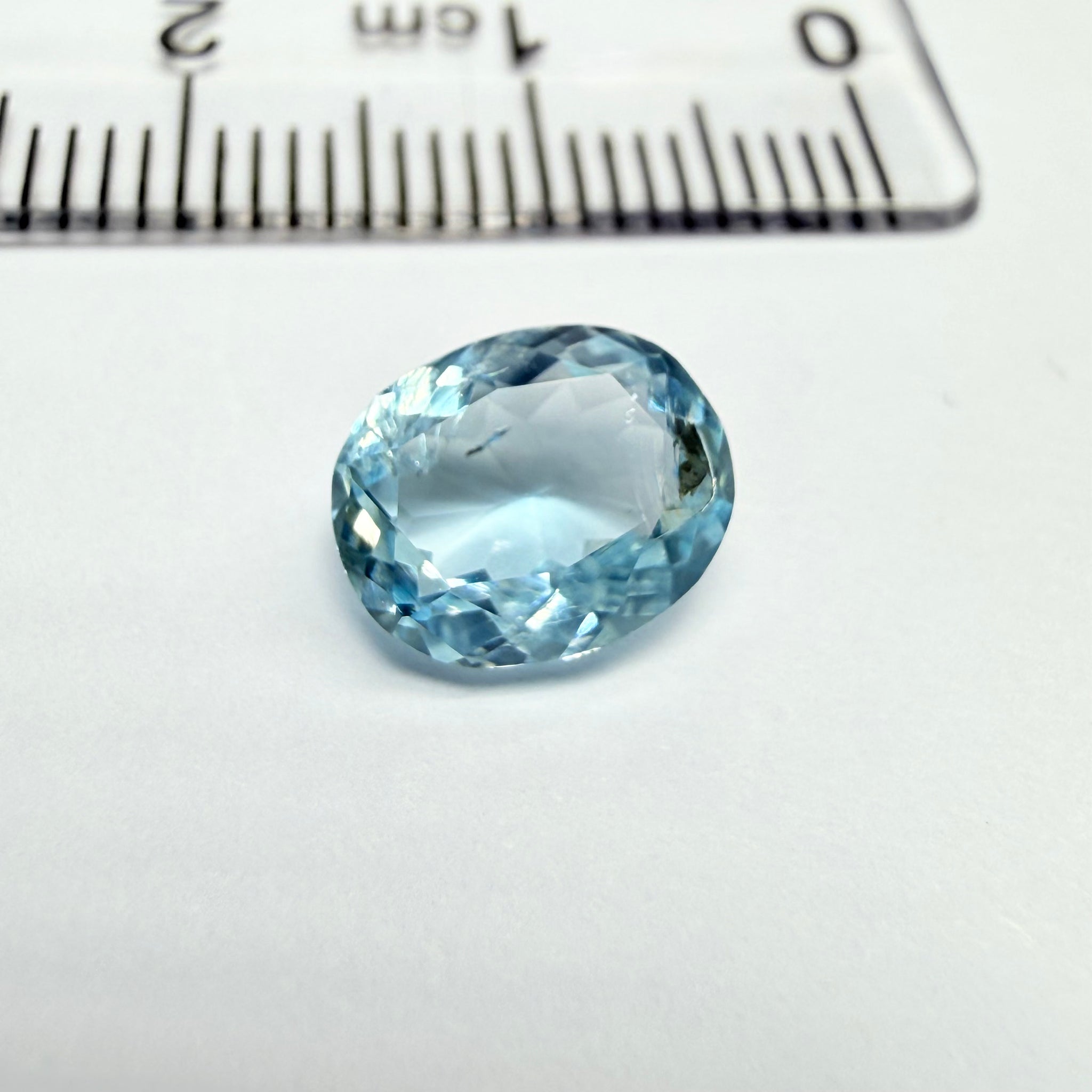Aquamarine, 1.72ct, Tanzania, Untreated Unheated