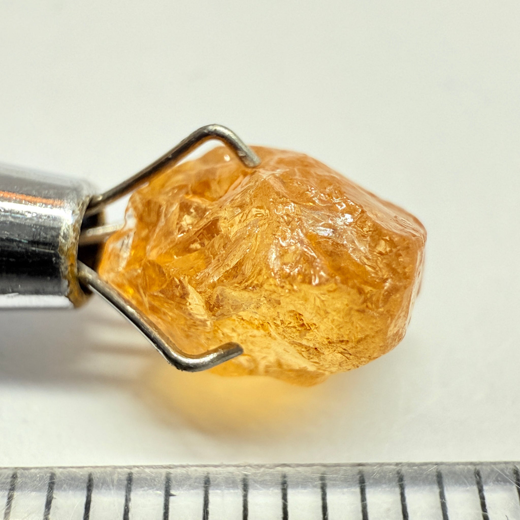 Orange Grossular Garnet, 2.67ct, Umba, Tanzania, Untreated, vs-vvs(slight sugar)