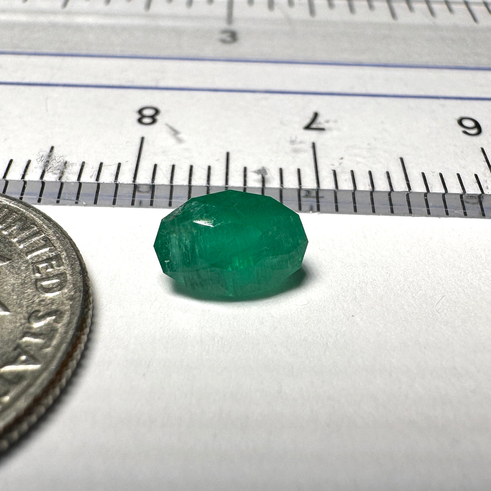 Emerald, 0.84ct, Tanzania, No Oil, Untreated Unheated