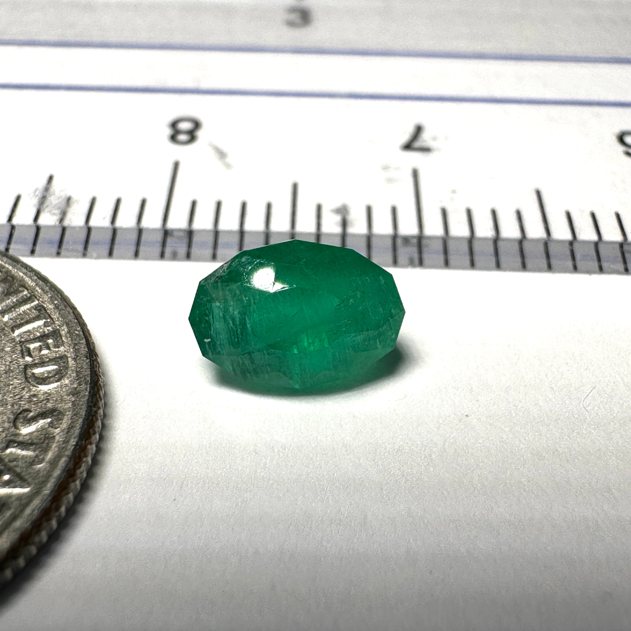 Emerald, 0.84ct, Tanzania, No Oil, Untreated Unheated